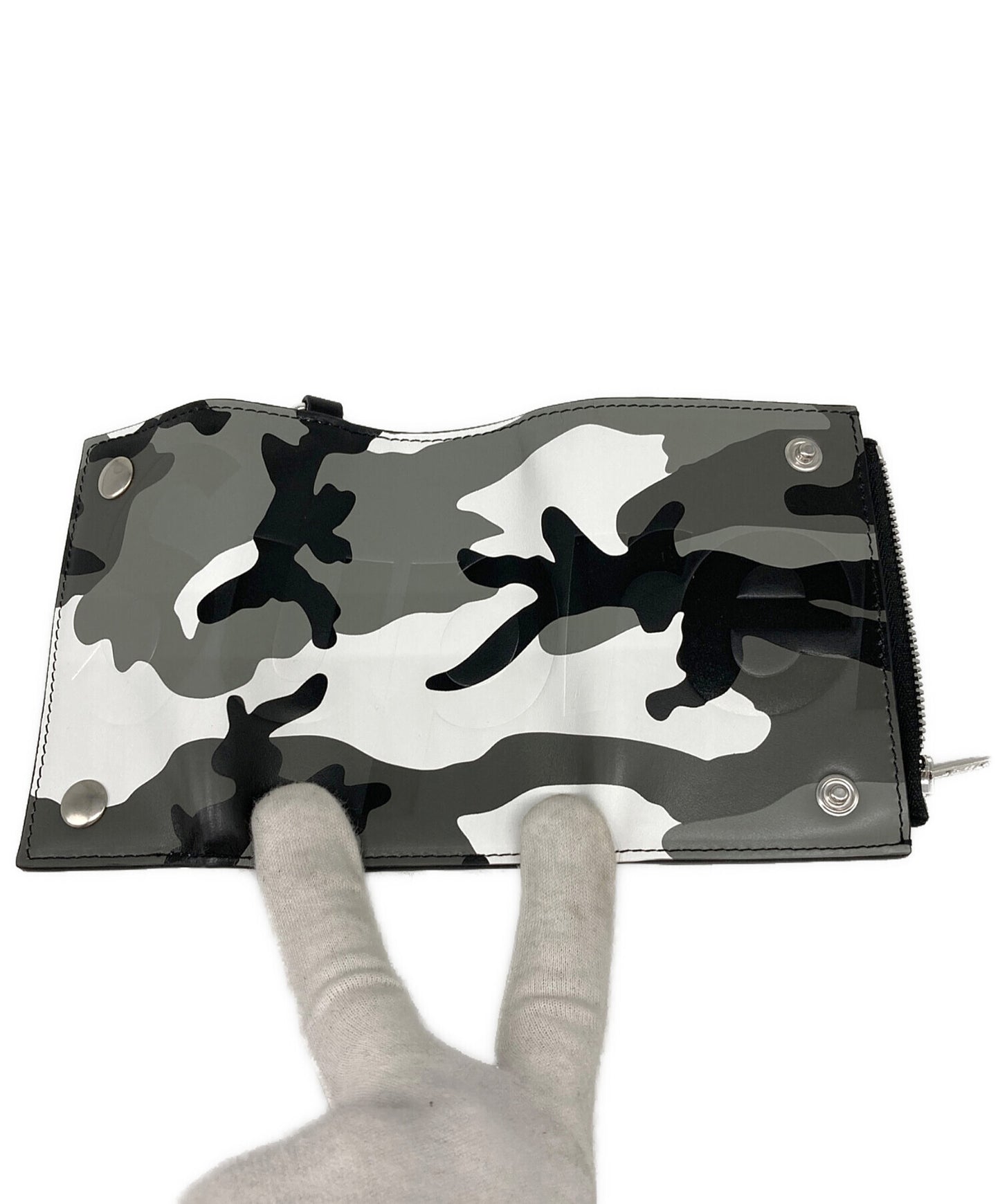 [Pre-owned] SUPREME Leather Chain Wallet