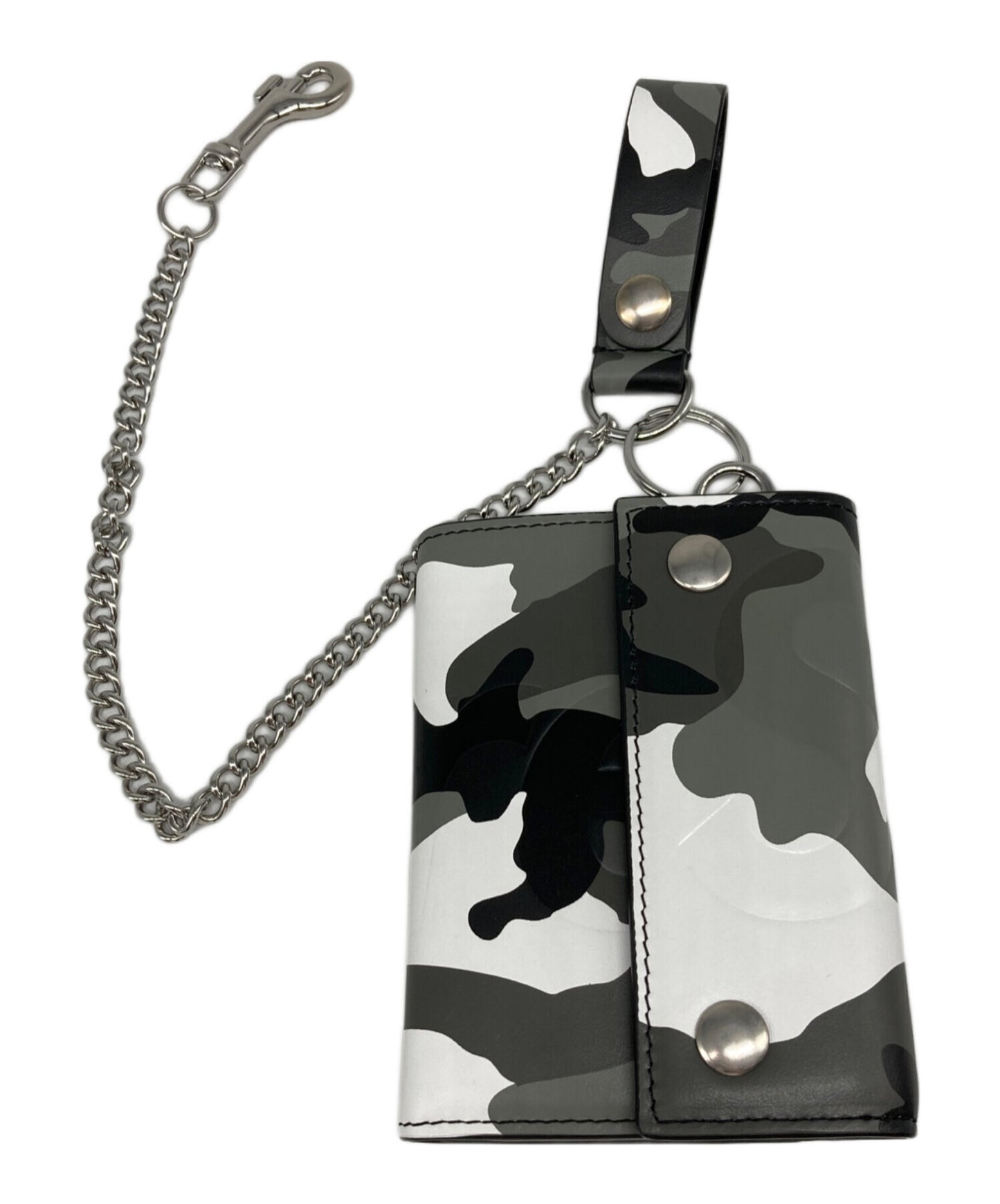 [Pre-owned] SUPREME Leather Chain Wallet