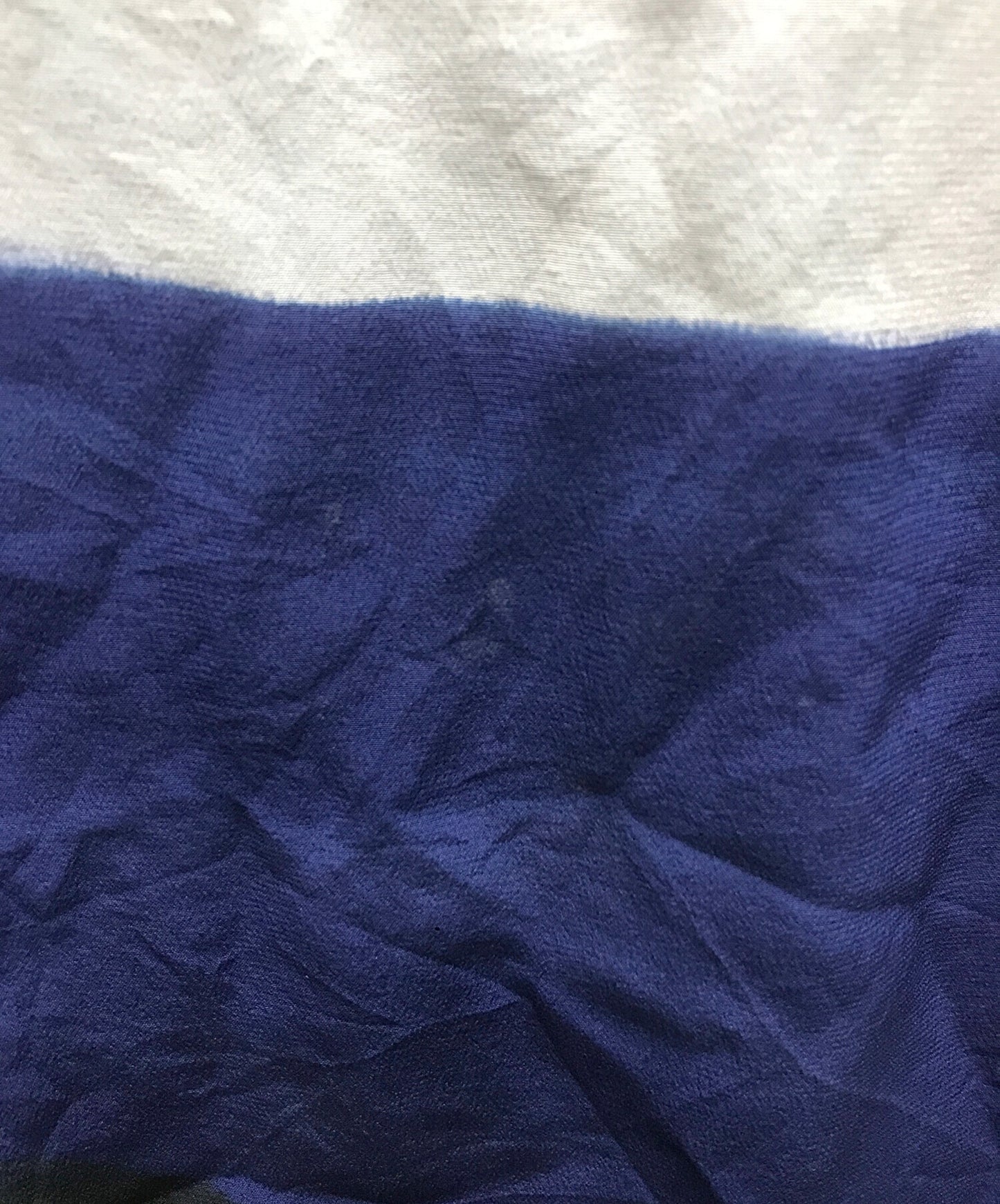 [Pre-owned] ISSEY MIYAKE Silk dress with all-over pattern