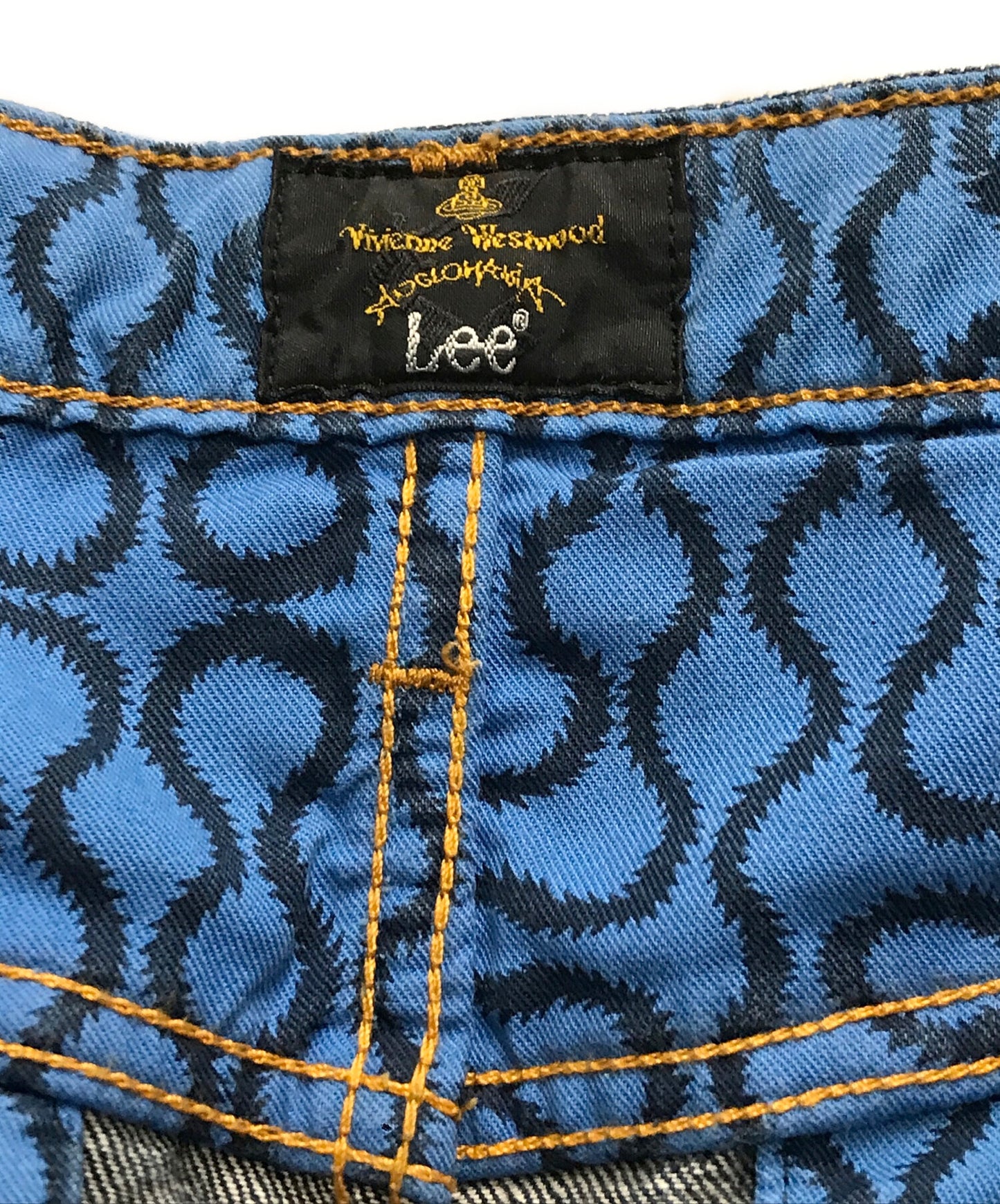 [Pre-owned] Vivienne Westwood three-dimensional denim pants