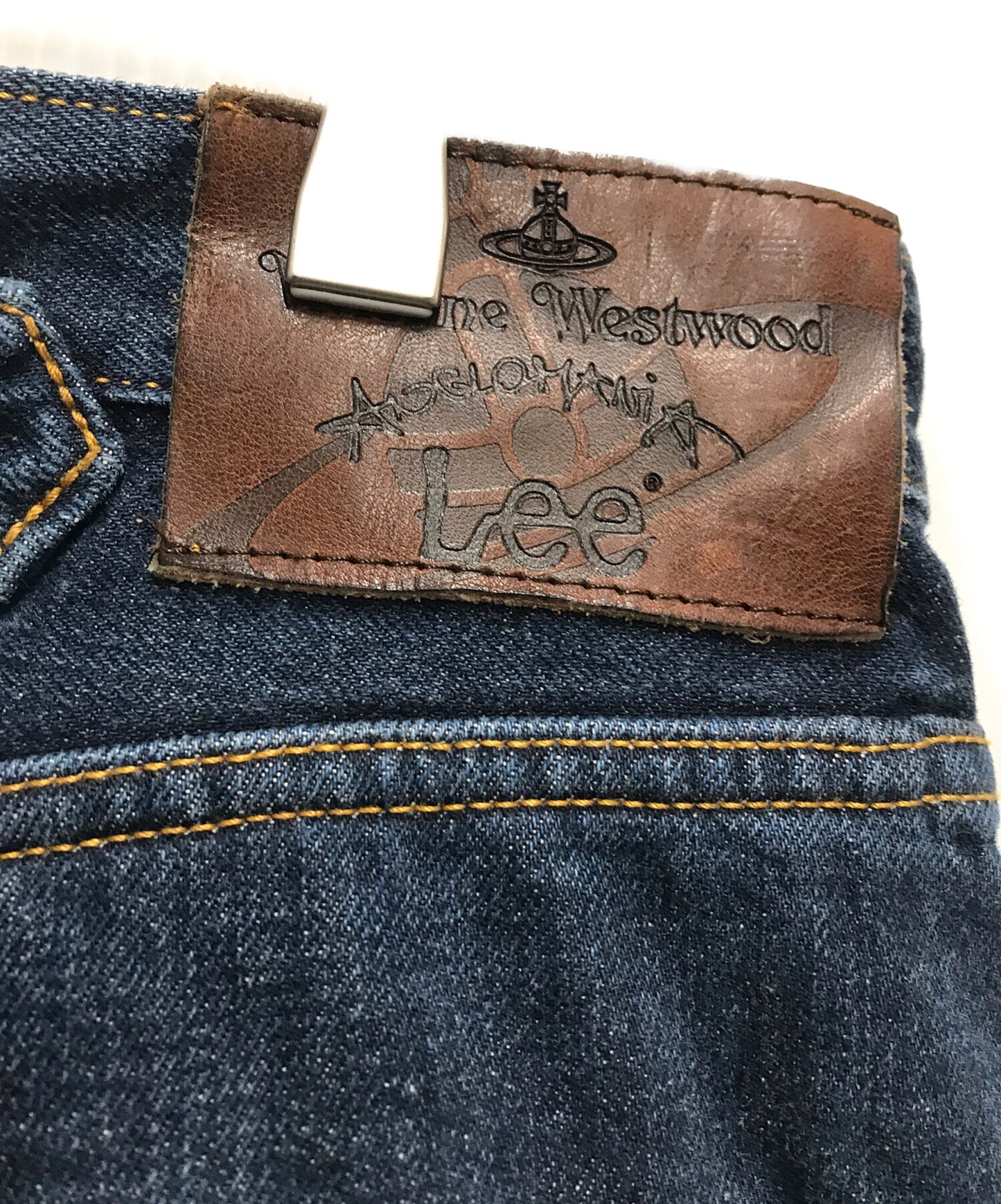 [Pre-owned] Vivienne Westwood three-dimensional denim pants