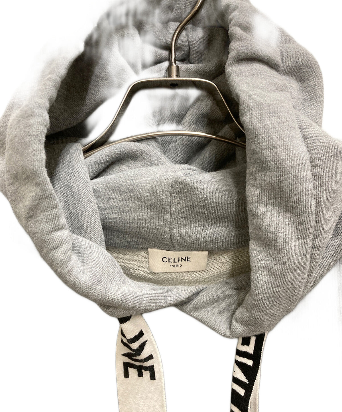 [Pre-owned] CELINE Loose sweatshirt with hood 2Y468670Q
