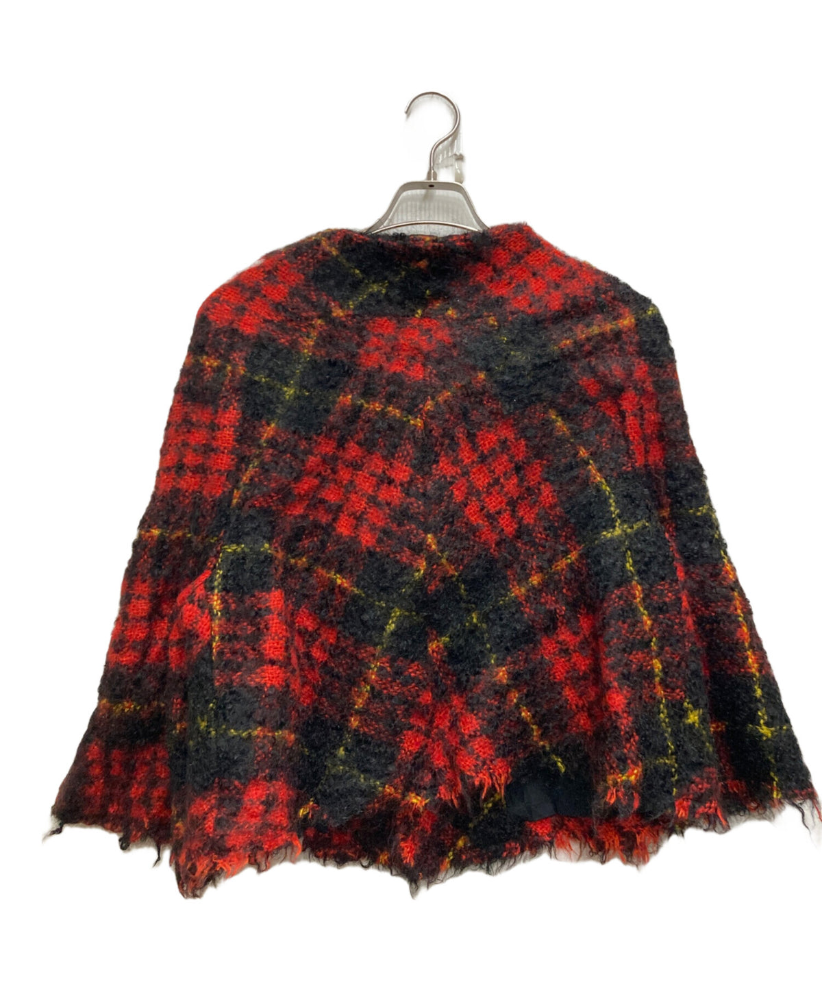 [Pre-owned] tricot COMME des GARCONS Mohair blend check jacket TG-J025