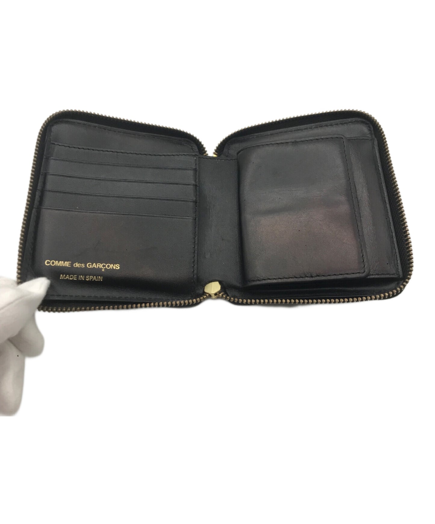 [Pre-owned] Wallet Comme des Garcons EMMBOSSED LOGOTYPE 1 /embossed logotype 1 SA2100EL