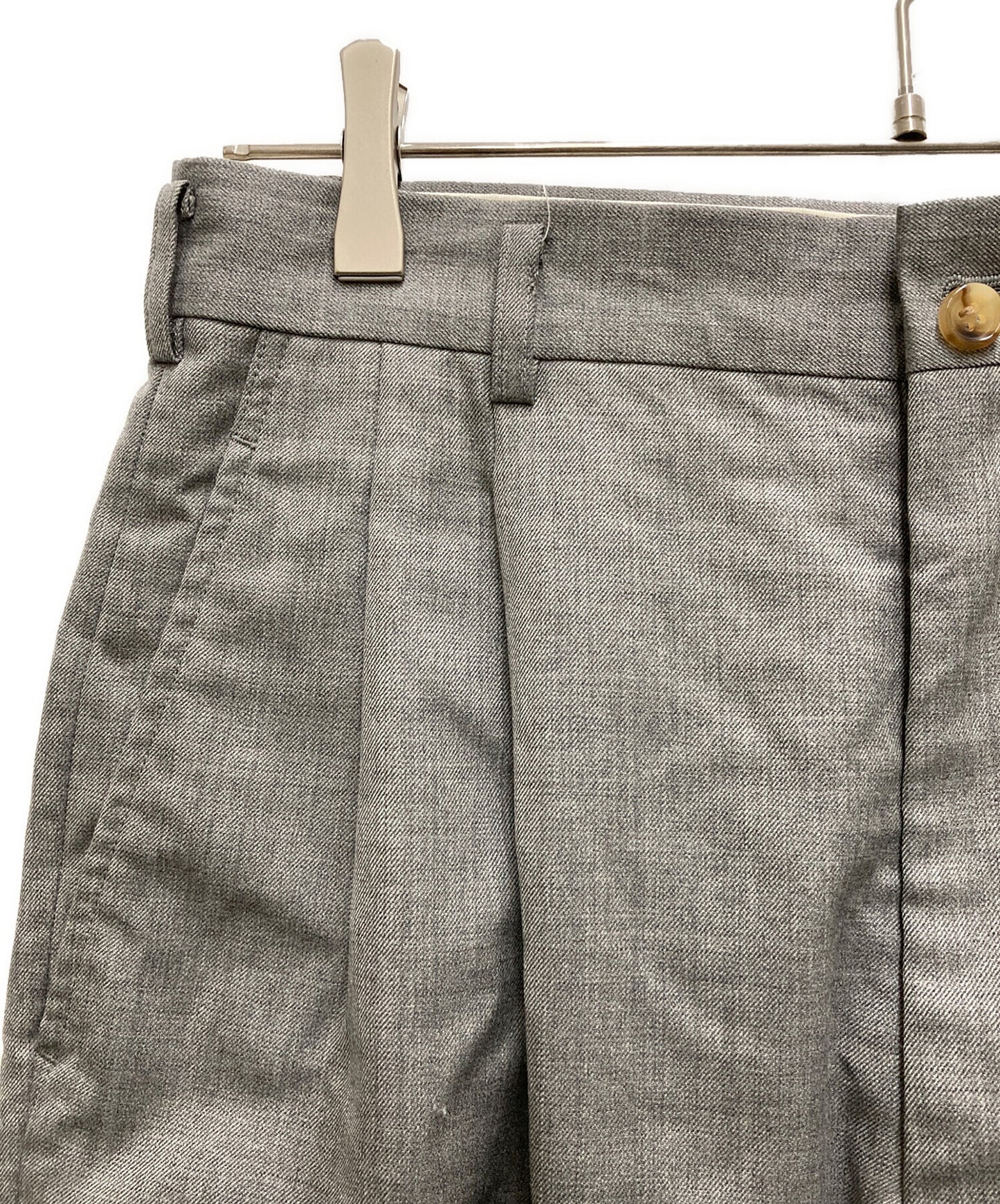 [Pre-owned] COMME des GARCONS NOIR Wool Gabardine Shorts GA-P204