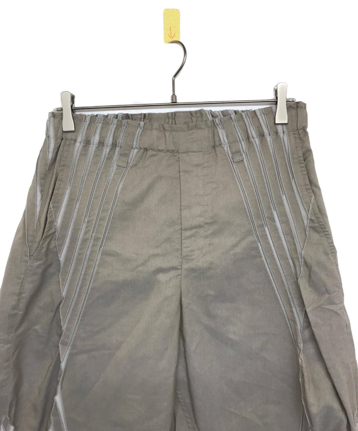 [Pre-owned] A・POC ABLE ISSEY MIYAKE Steam stretch sarouel pants AT21FF210 Steam stretch Issey Miyake pleated pants AT21FF210