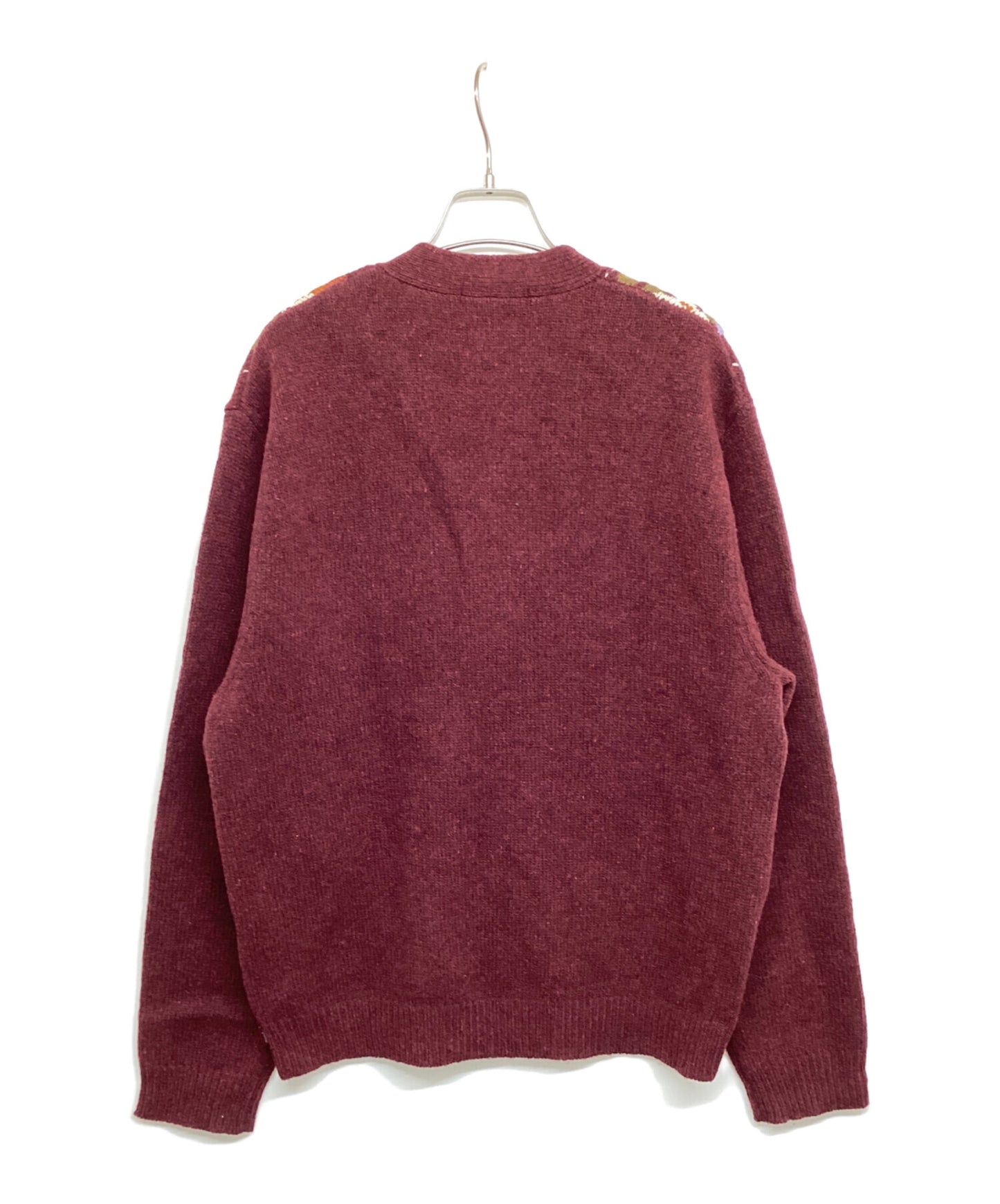 [Pre-owned] SUPREME Floral Stripe Cardigan 19AW Floral stripe cardigan