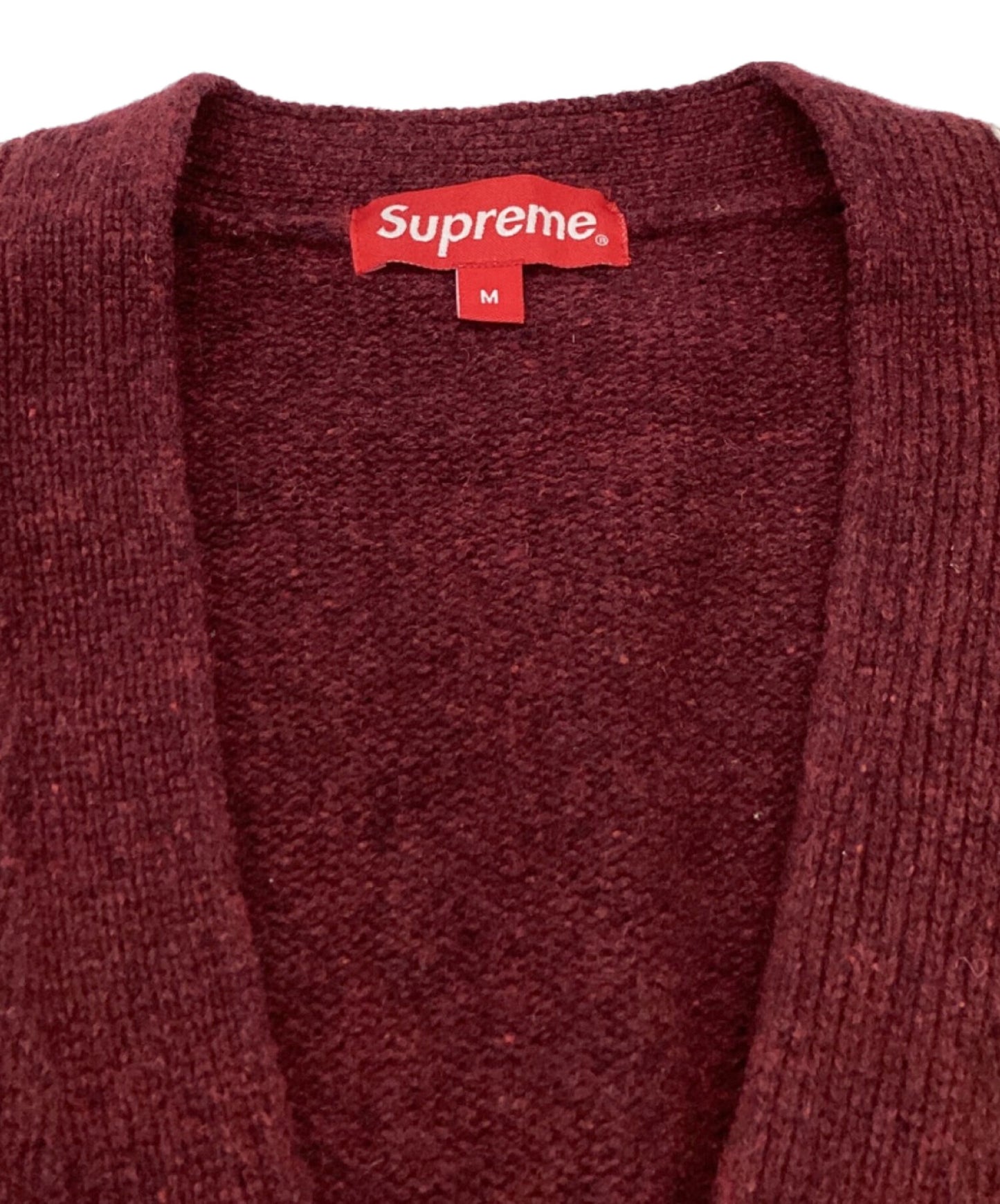 [Pre-owned] SUPREME Floral Stripe Cardigan 19AW Floral stripe cardigan