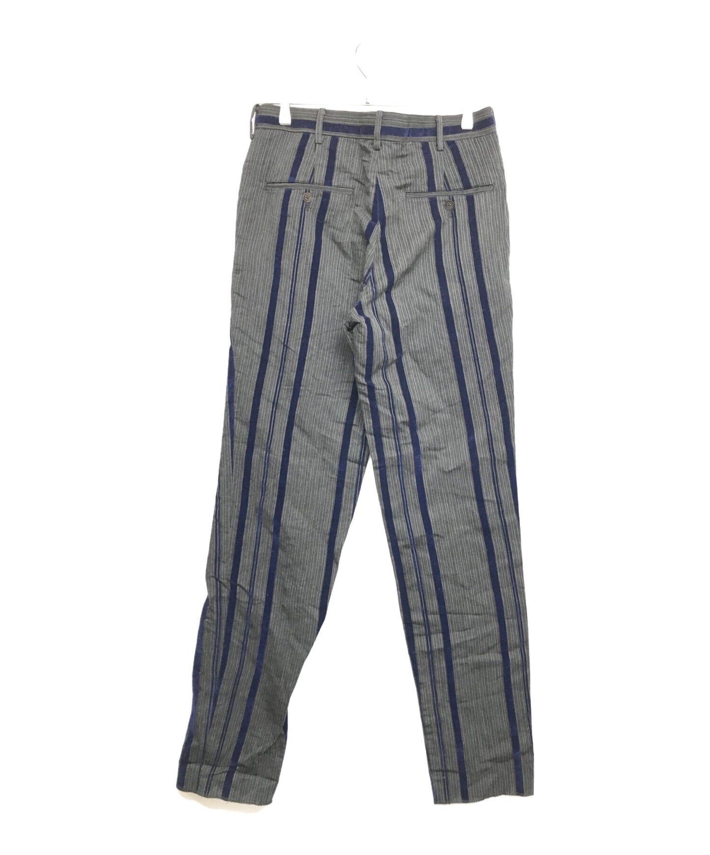 [Pre-owned] Yohji Yamamoto pour homme Velour lining striped slacks HY-P06-324 HY-P06-324