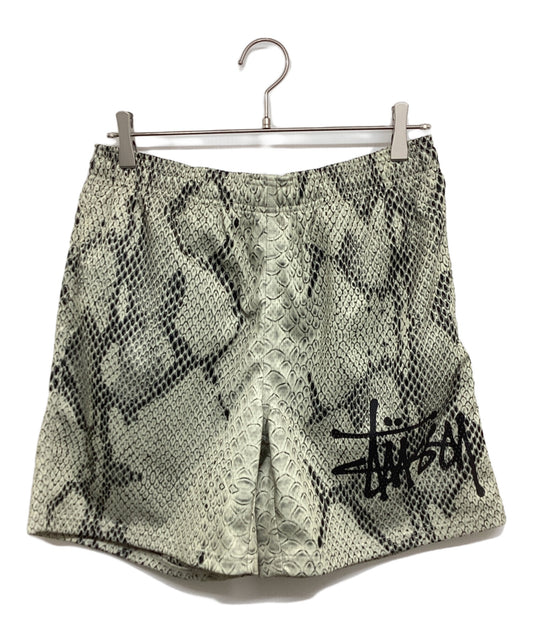 [Pre-owned] stussy Mesh Short Basic Snake 112317 112317