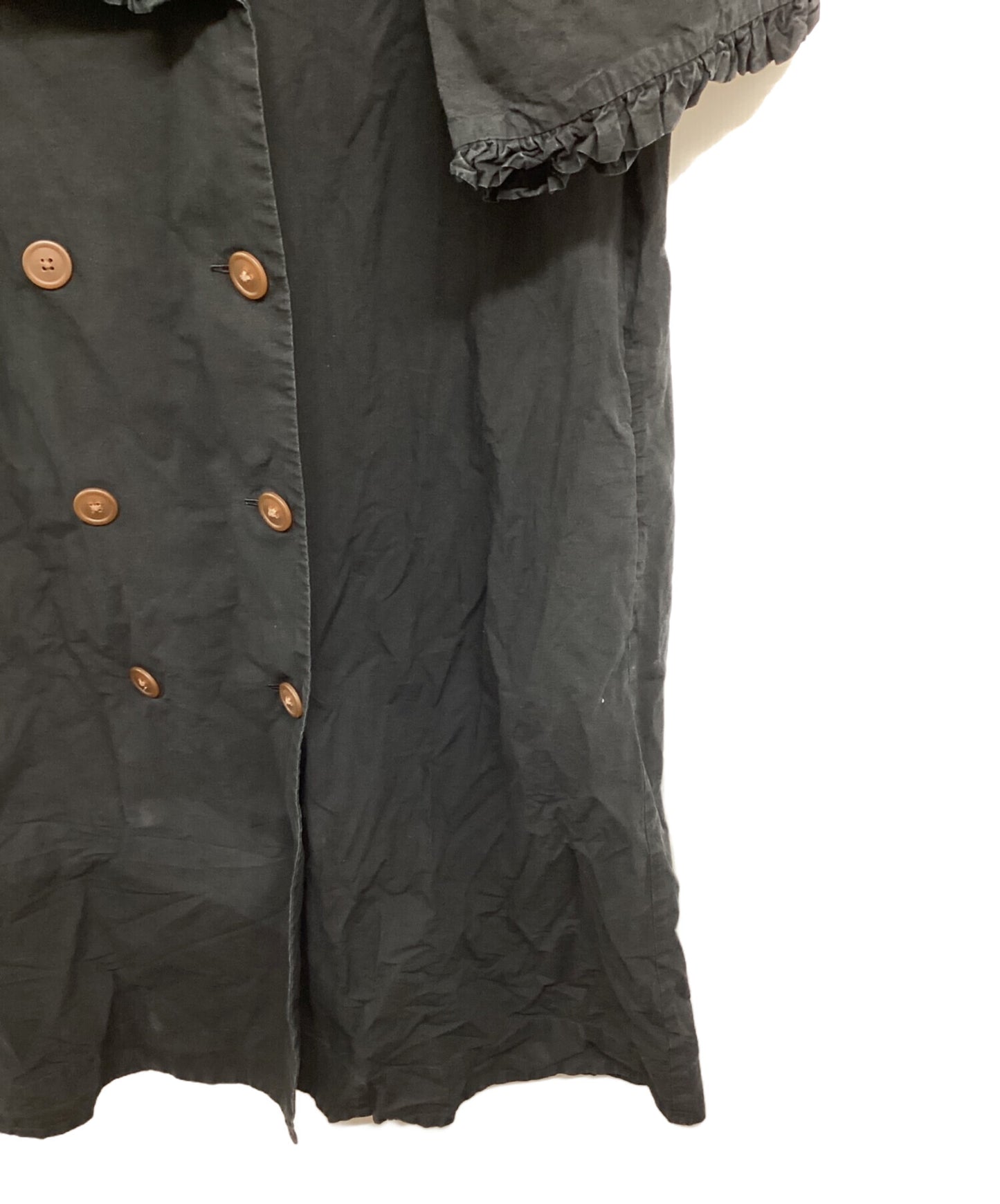 [Pre-owned] Vivienne Westwood RED LABEL Love ruffle collar shirt dress missing belt