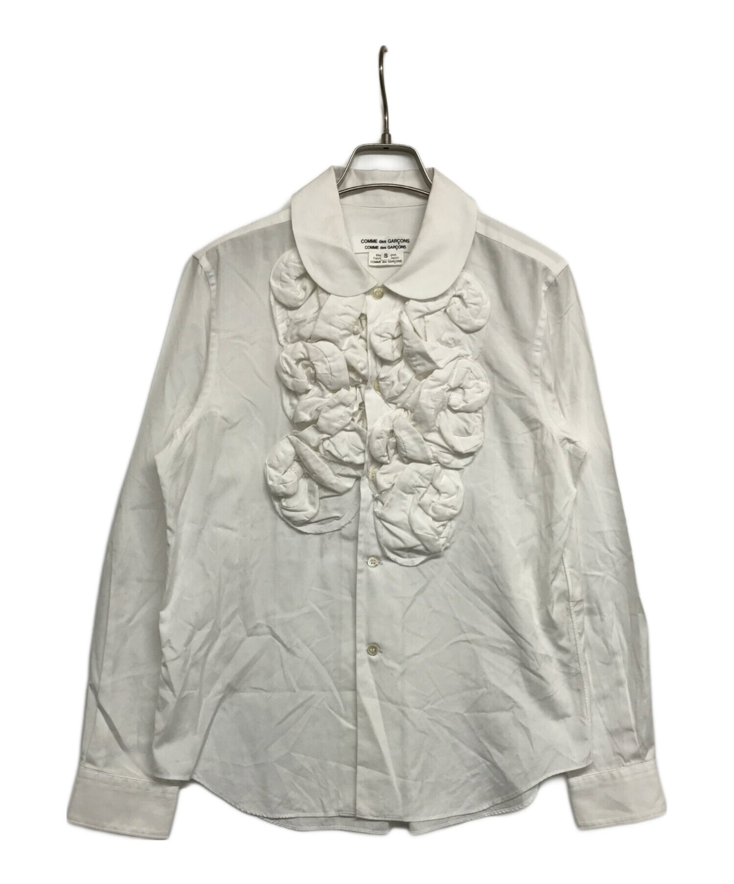 [Pre-owned] COMME des GARCONS COMME des GARCONS Round collar flower frill shirt RG-B022 AD2020 RG-B022