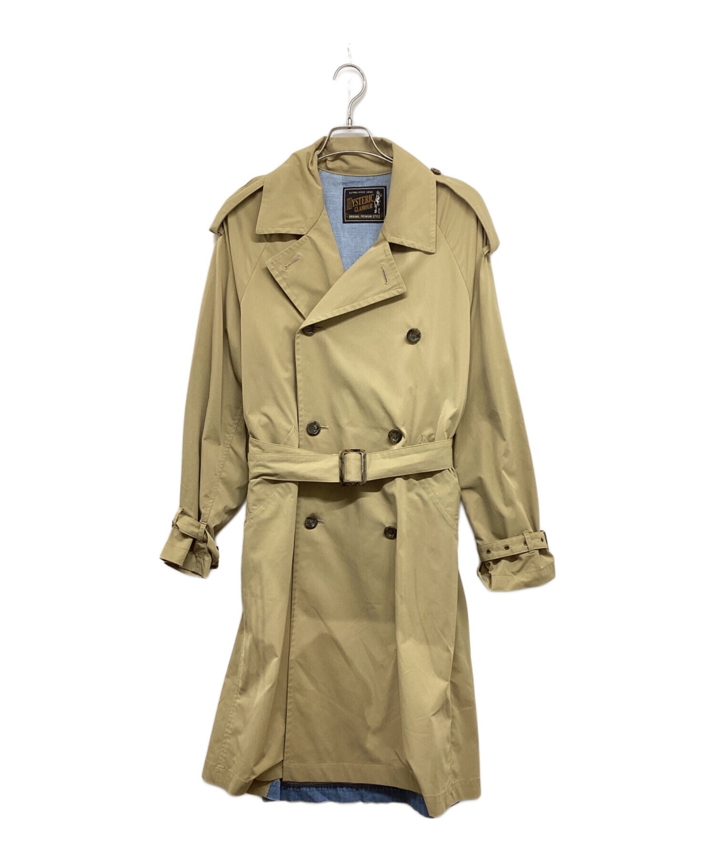 [Pre-owned] Hysteric Glamour Over trench coat 01191AC01 01191AC01