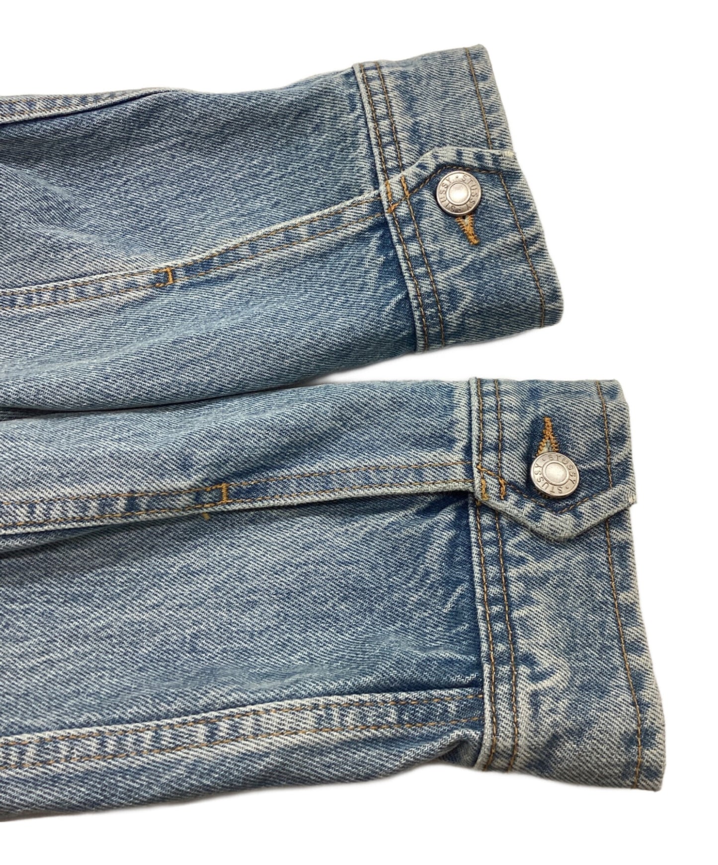 [Pre-owned] stussy Denim Zip Work Jacket 115682 115682