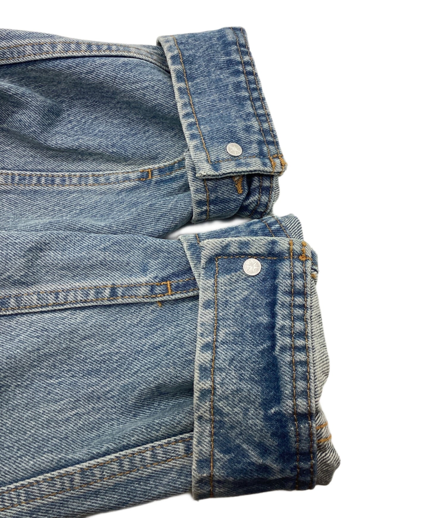 [Pre-owned] stussy Denim Zip Work Jacket 115682 115682