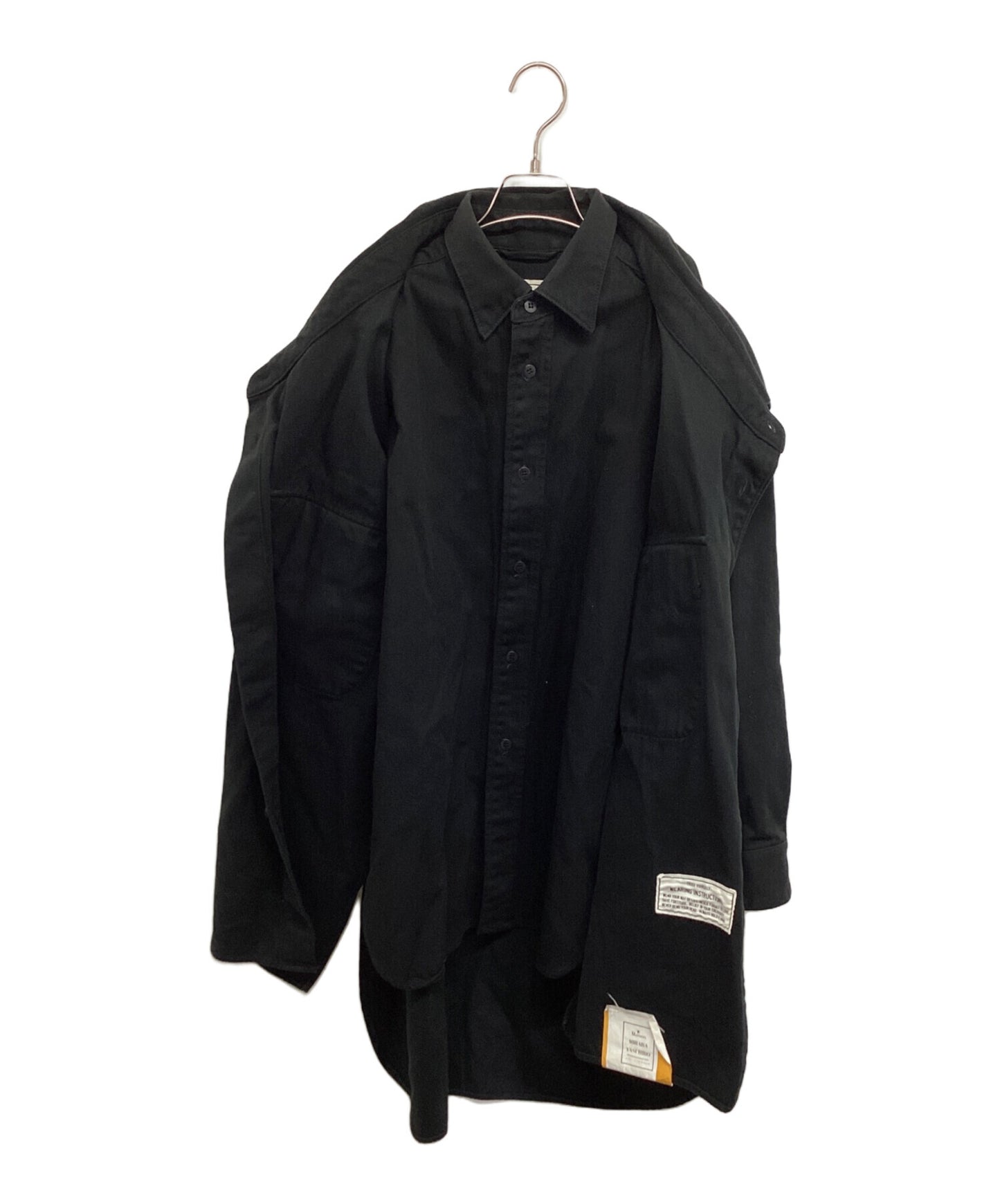 [Pre-owned] Maison MIHARA YASUHIRO Oversized layered shirt A01SH151 A01SH151