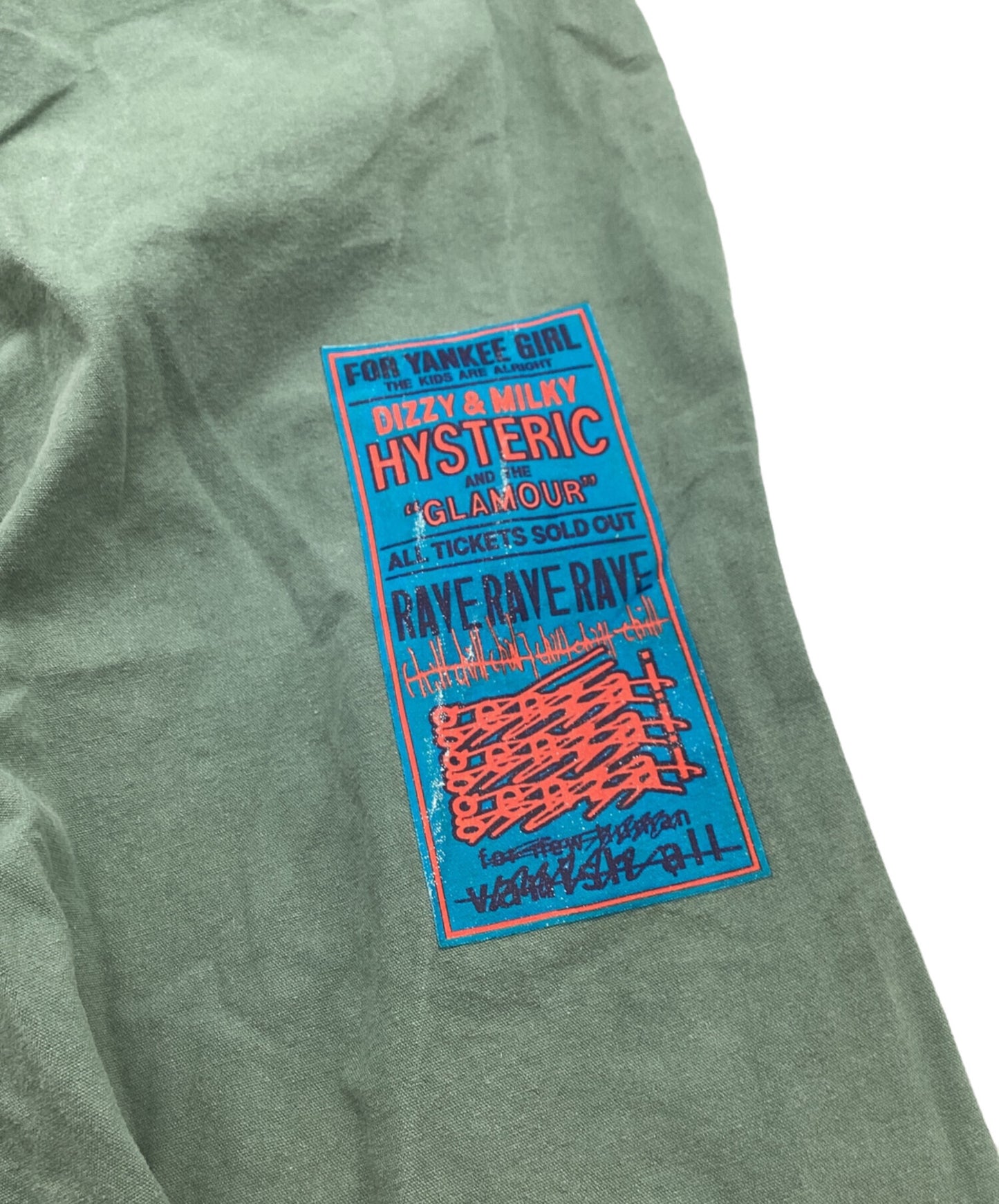 [Pre-owned] Hysteric Glamour Collage Cotton Pant GZ1193 GZ1193