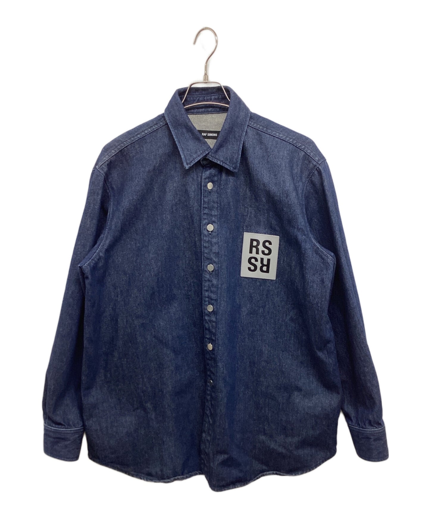 [Pre-owned] RAF SIMONS Carry Over Denim Shirt 182-241 Carry Over Denim Shirt 182-241