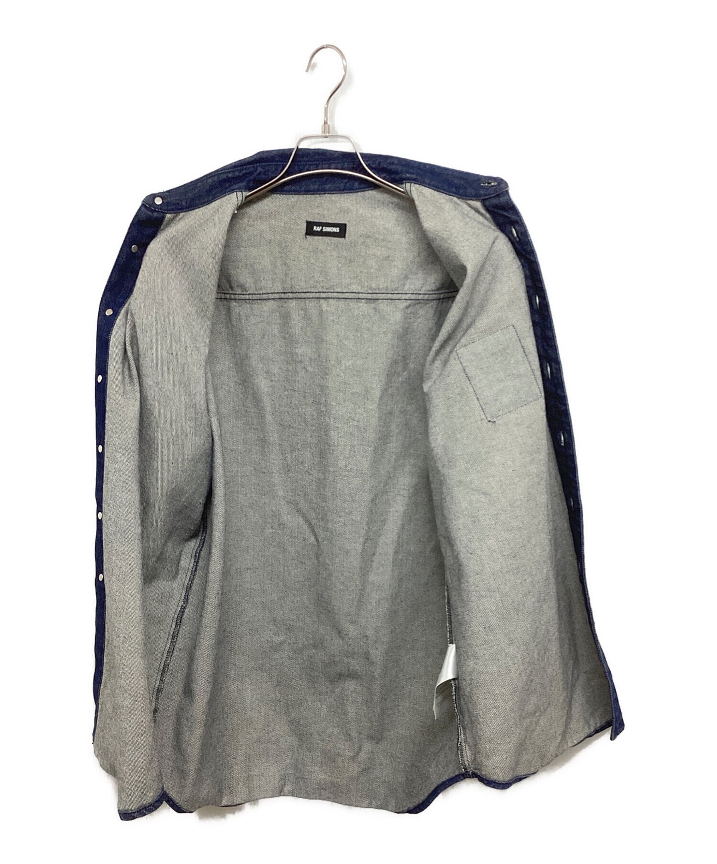 [Pre-owned] RAF SIMONS Carry Over Denim Shirt 182-241 Carry Over Denim Shirt 182-241