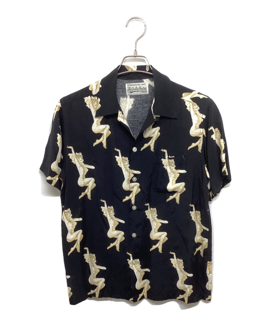 [Pre-owned] WACKO MARIA NUDE ALOHA SHIRT Nude aloha shirt