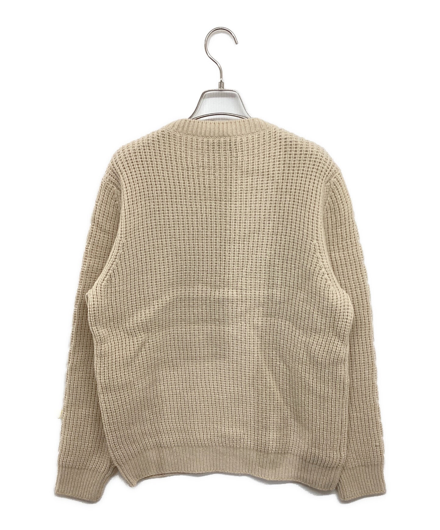 [Pre-owned] GUCCI Waffle-Knit GG Jumper 'Beige' 597732 XKA4K 597732 XKA4K