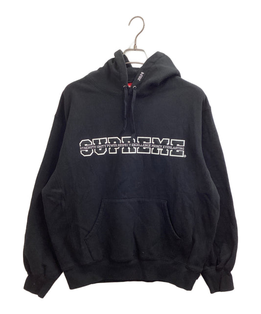 [Pre-owned] SUPREME collegiate hooded sweatshirt / college hoodie sweatshirt / 24AW