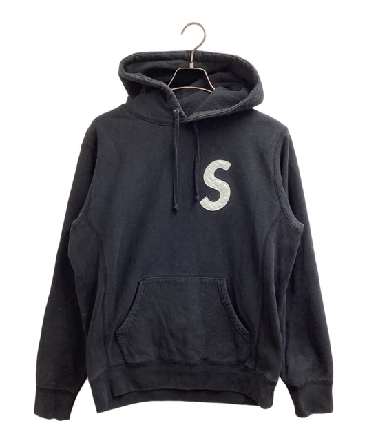 [Pre-owned] SUPREME S Logo Quilted Hooded Sweatshirt/S / 20SS