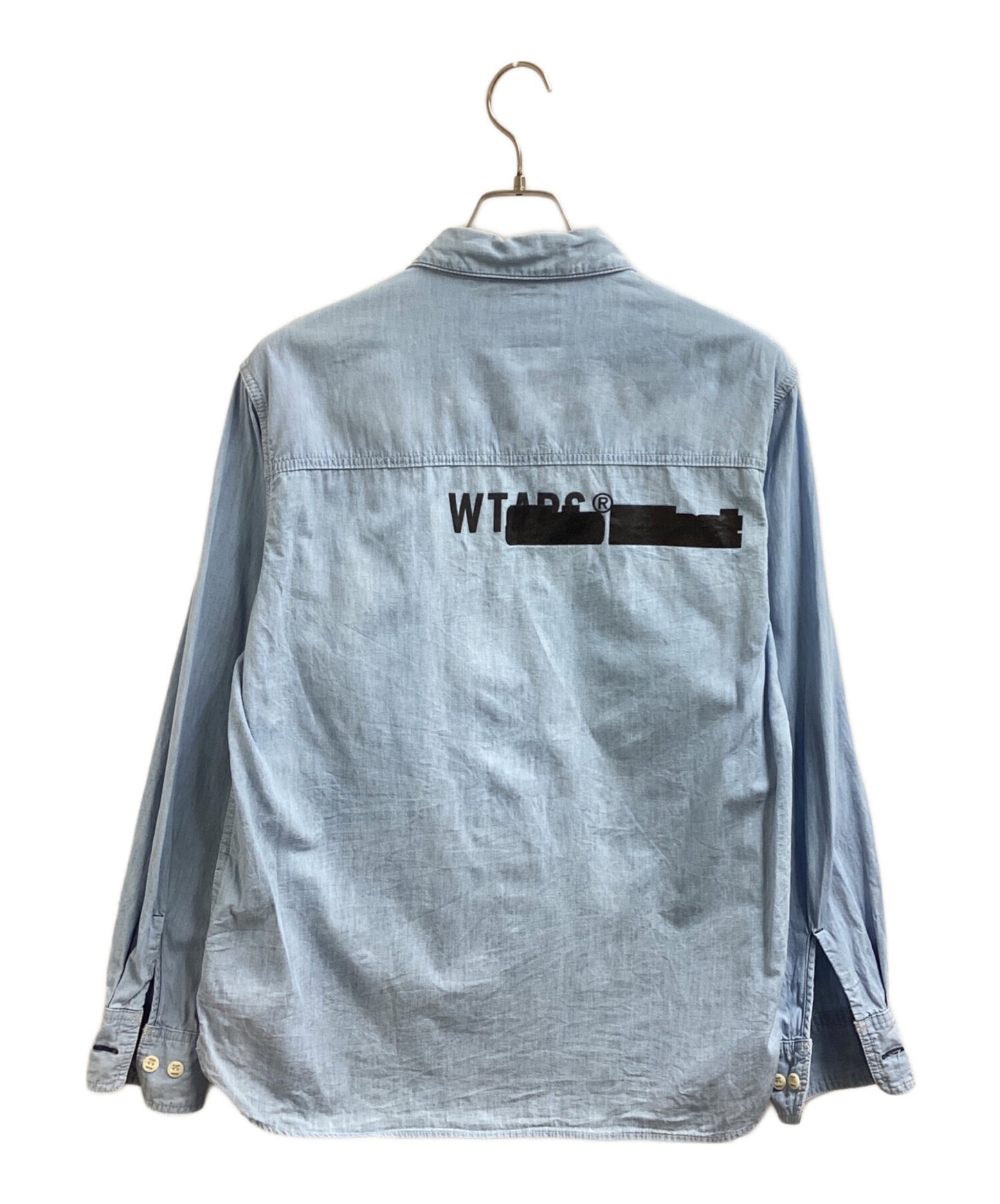 [Pre-owned] WTAPS Cotton Chambray Shirt / 242WVDT-SHM02 / EX49_COLLECTION 242WVDT-SHM02