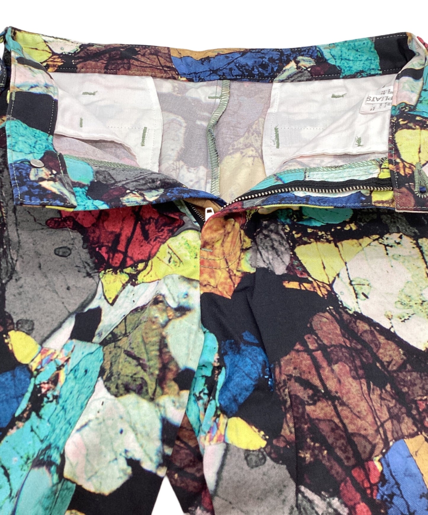 [Pre-owned] PLEATS PLEASE All-Pattern Pants / mineral pattern / 14SS PP42-ZF892