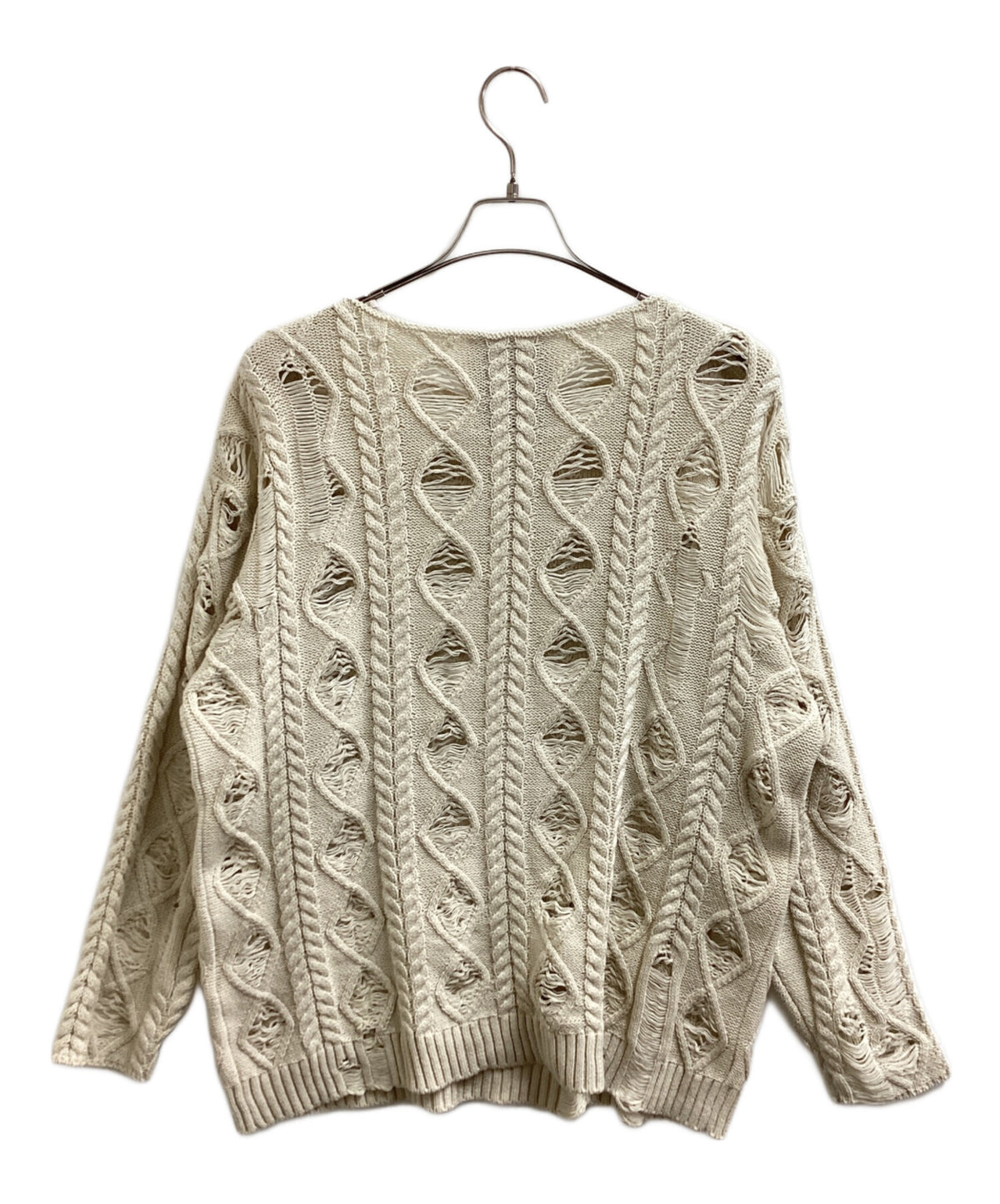 [Pre-owned] Hysteric Glamour HYS ROCK Destroyed knit / HYS ROCK Crush Sweater / 01253NS01 01253NS01