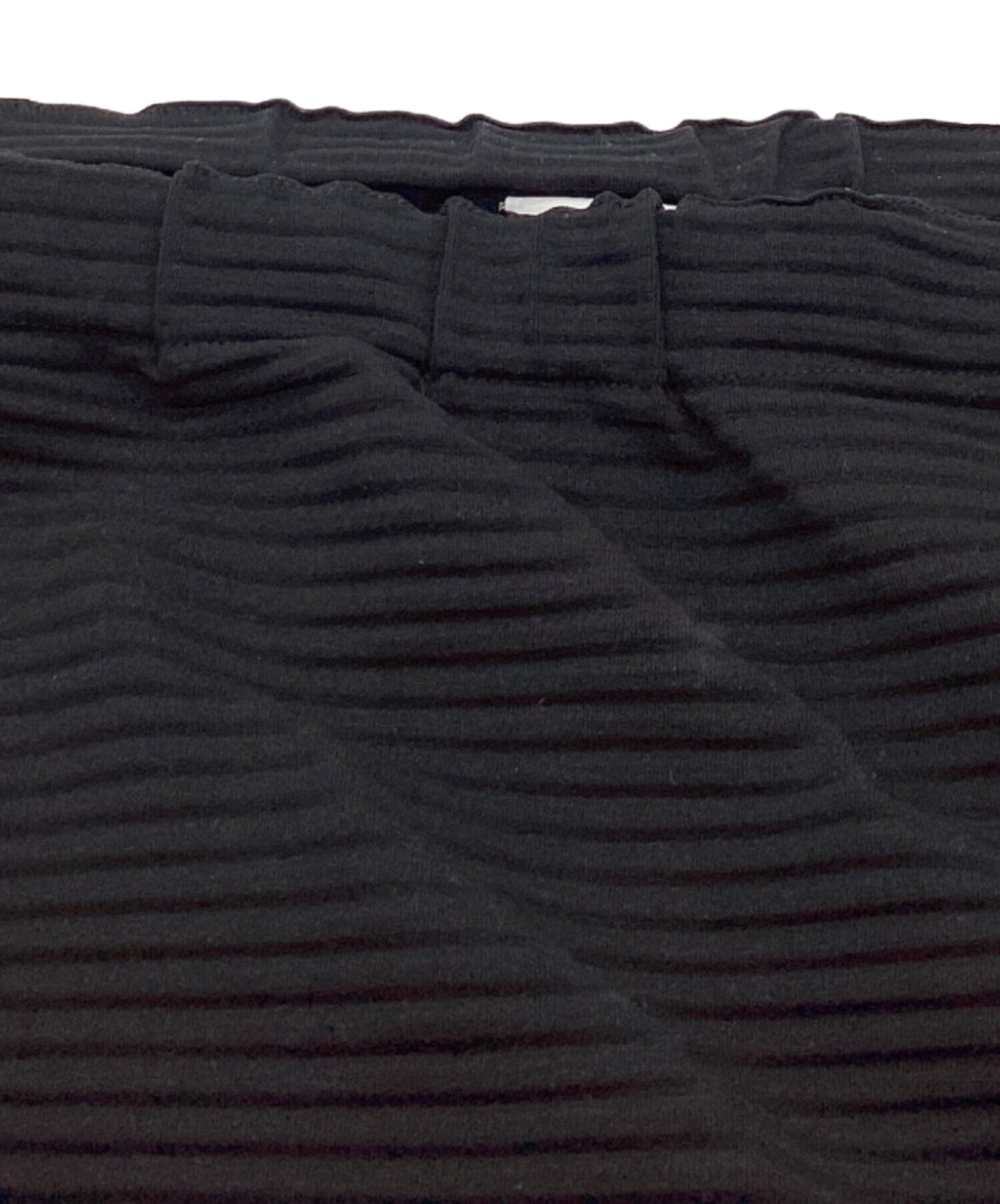 [Pre-owned] me ISSEY MIYAKE Fringe-pleated Sarrouel Pants / 24ss / Made in Japan / MI42KF934 MI42KF934