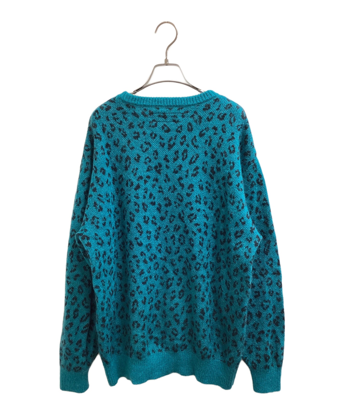 [Pre-owned] WACKO MARIA LEOPARD JACQUARD MOHAIR KNIT