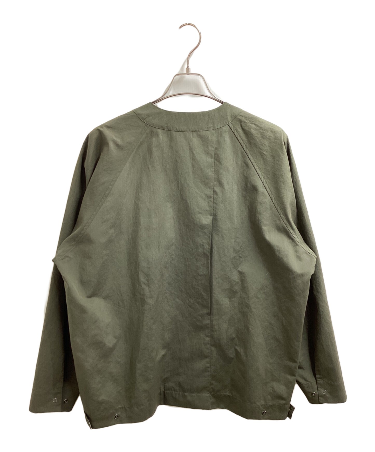 [Pre-owned] HOMME PLISSE ISSEY MIYAKE LIGHT SHIRT / Light Shirt / Collarless Shirt / 23SS HP31FJ013