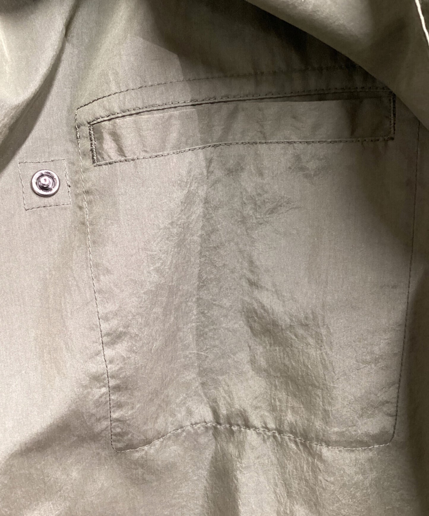 [Pre-owned] HOMME PLISSE ISSEY MIYAKE LIGHT SHIRT / Light Shirt / Collarless Shirt / 23SS HP31FJ013