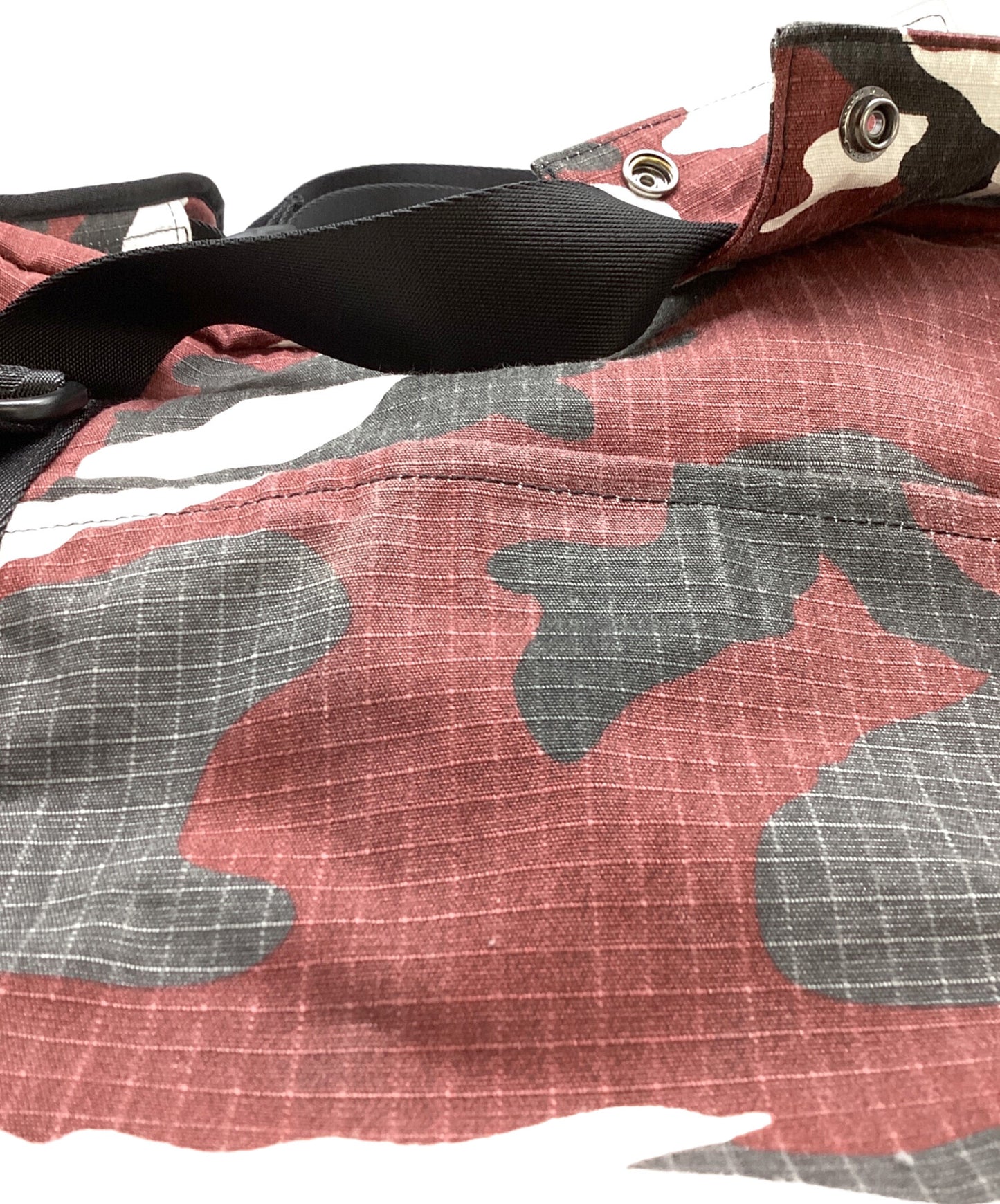 [Pre-owned] SUPREME 26SS Red Camo Cordura Duffle Bag