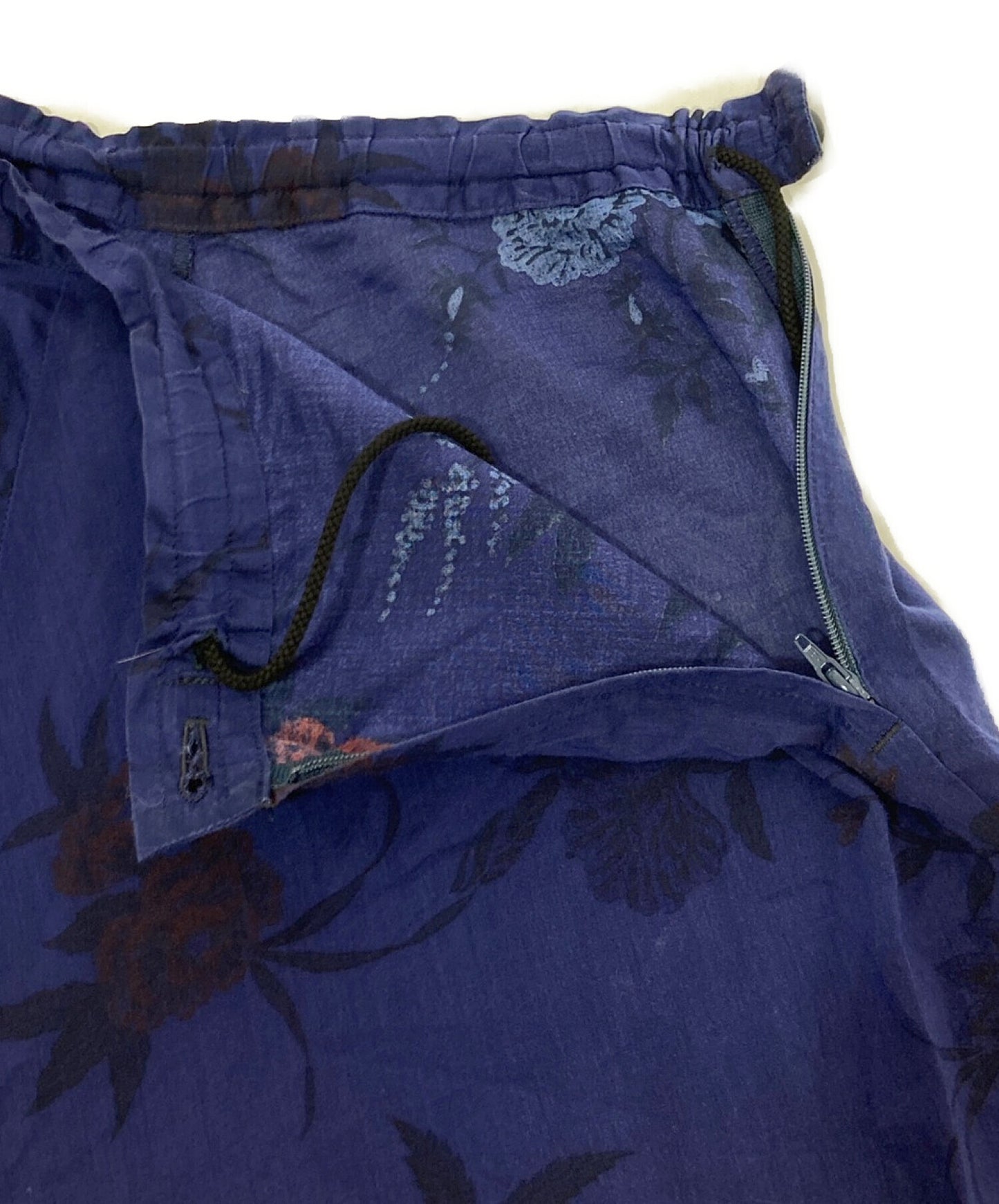 [Pre-owned] Y's Flower print sarouel pants YW-P13-208