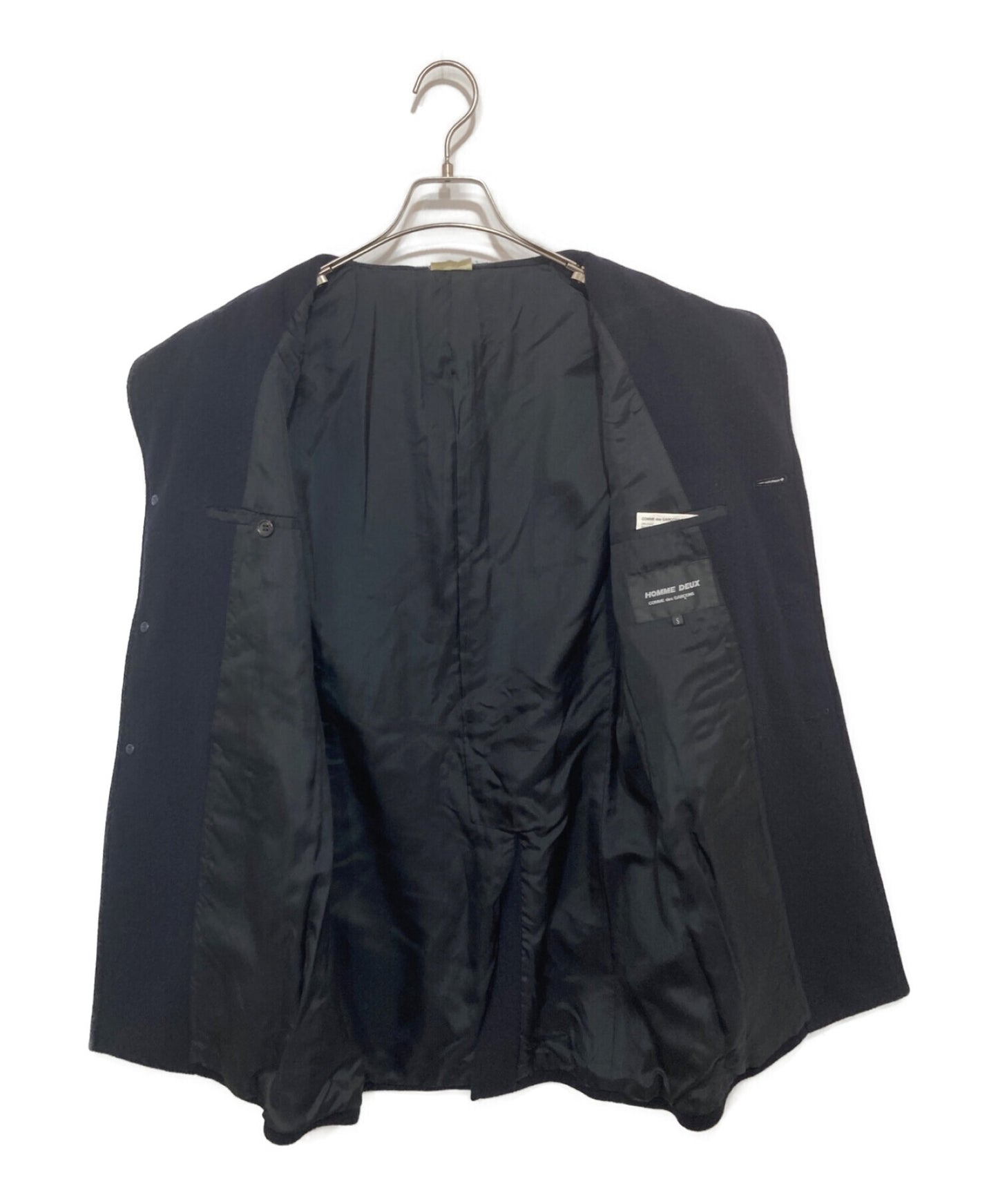 [Pre-owned] COMME des GARCONS HOMME DEUX Cashmere-blend chester coat DR-C002