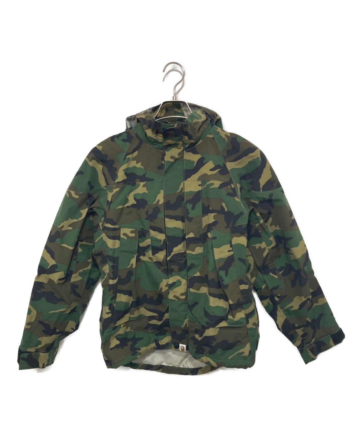 [Pre-owned] A BATHING APE Woodland Camo Pattern Gore-Tex Jacket 001hj0101009x