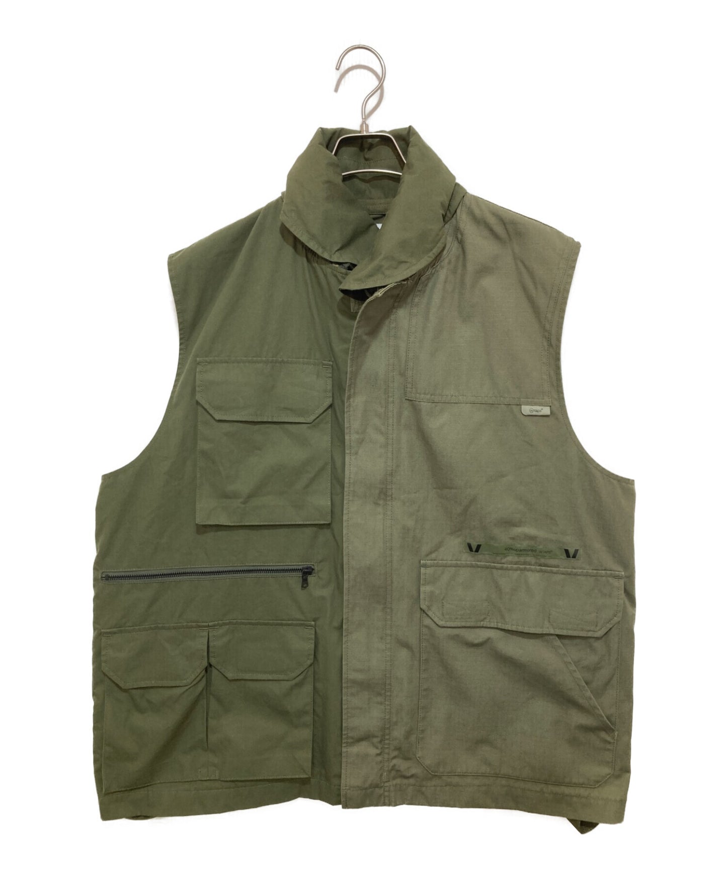 Pre-owned] WTAPS TRADER VEST COTTON WEATHER RIPSTOP 212BRDT-JKM07