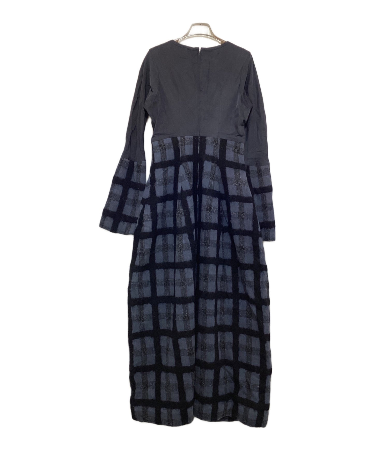 [Pre-owned] Y's Switch Check Dress YW-D52-174