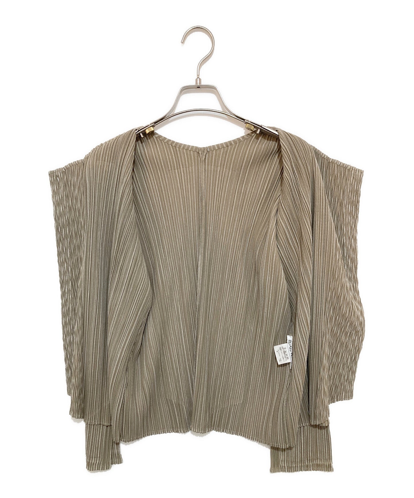 [Pre-owned] PLEATS PLEASE pleated cardigan PP01-J0537