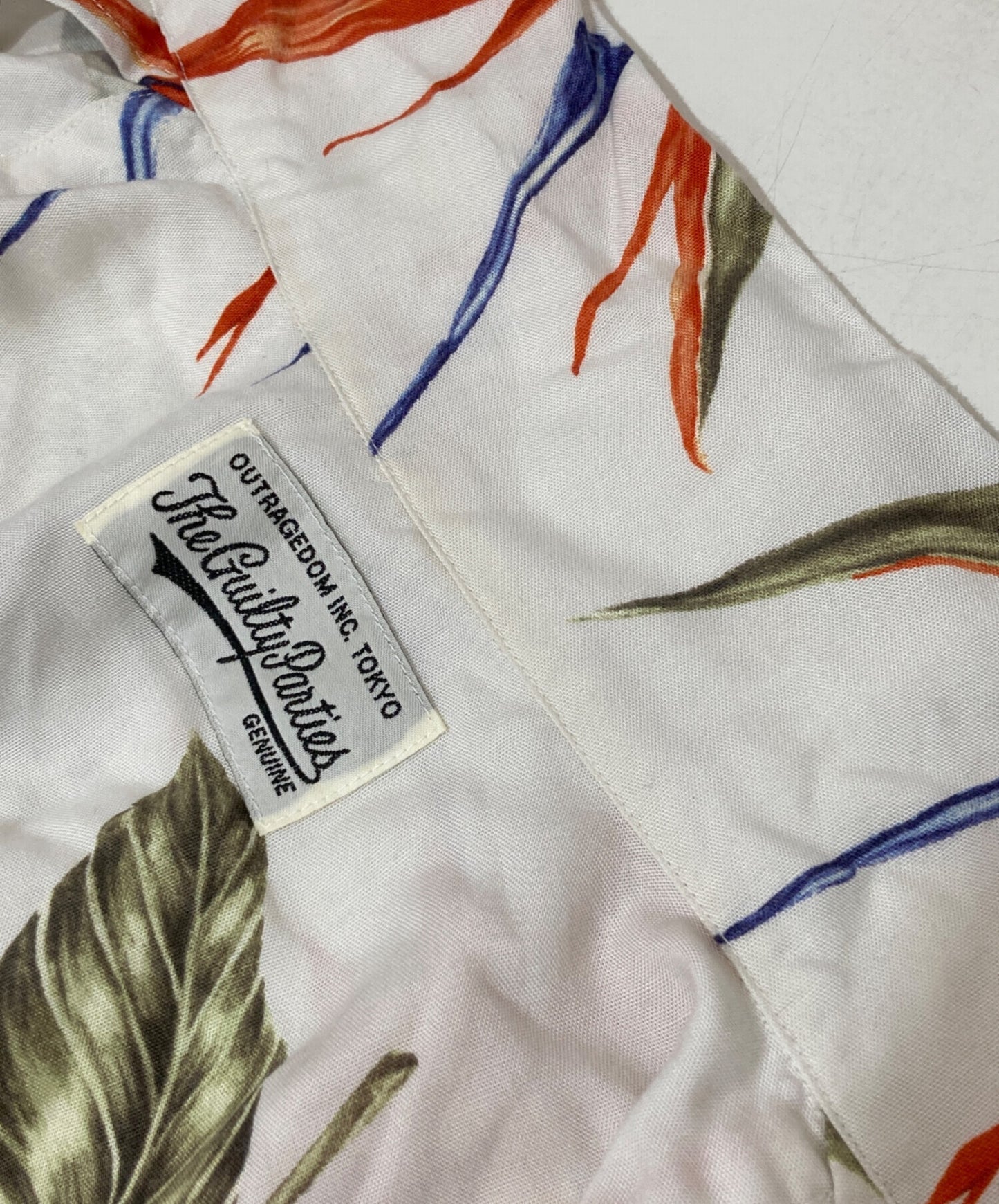 [Pre-owned] WACKO MARIA Bird of Paradise HAWAIIAN SHIRT