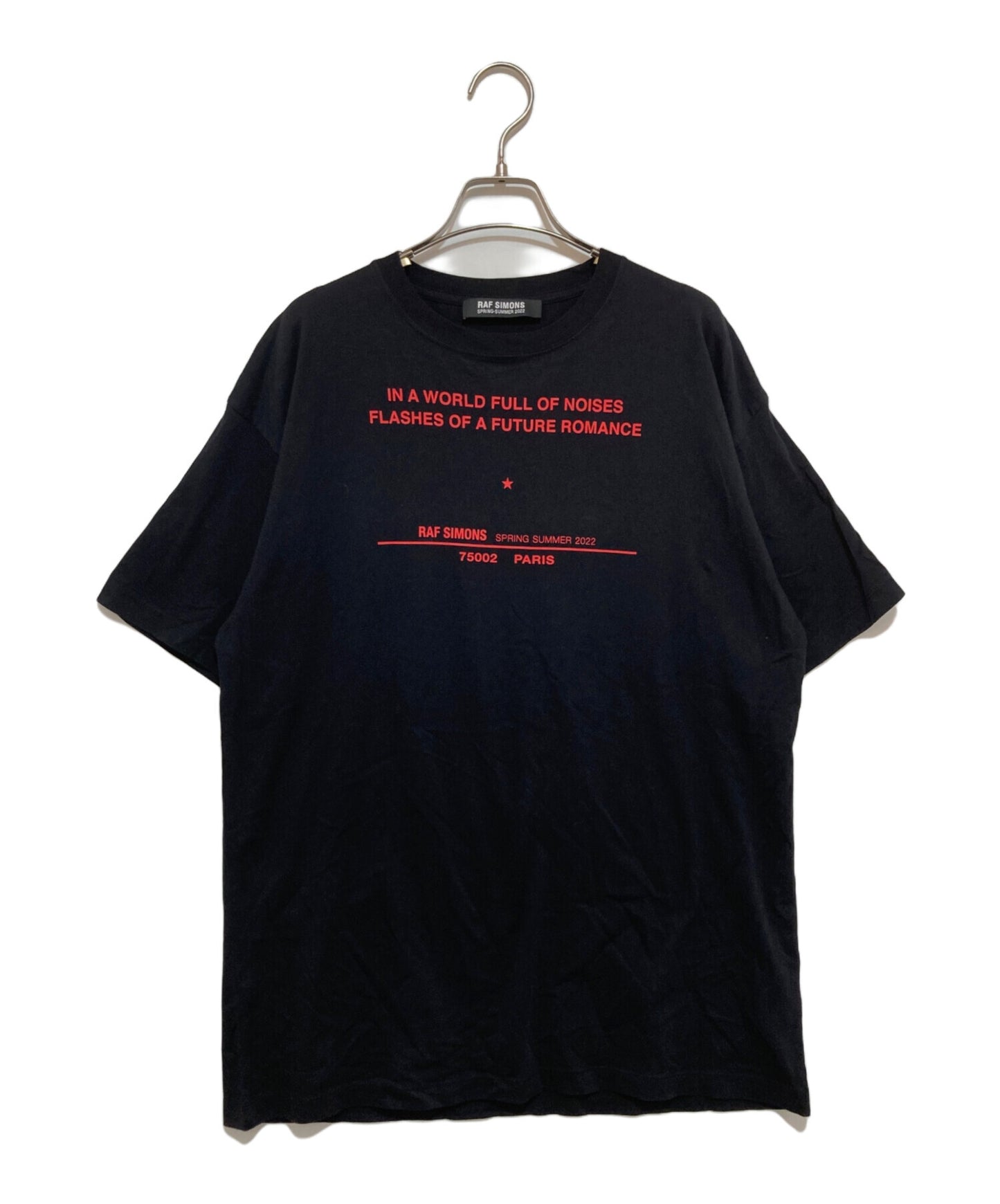 [Pre-owned] RAF SIMONS TOUR Oversized T-shirt 221-M125