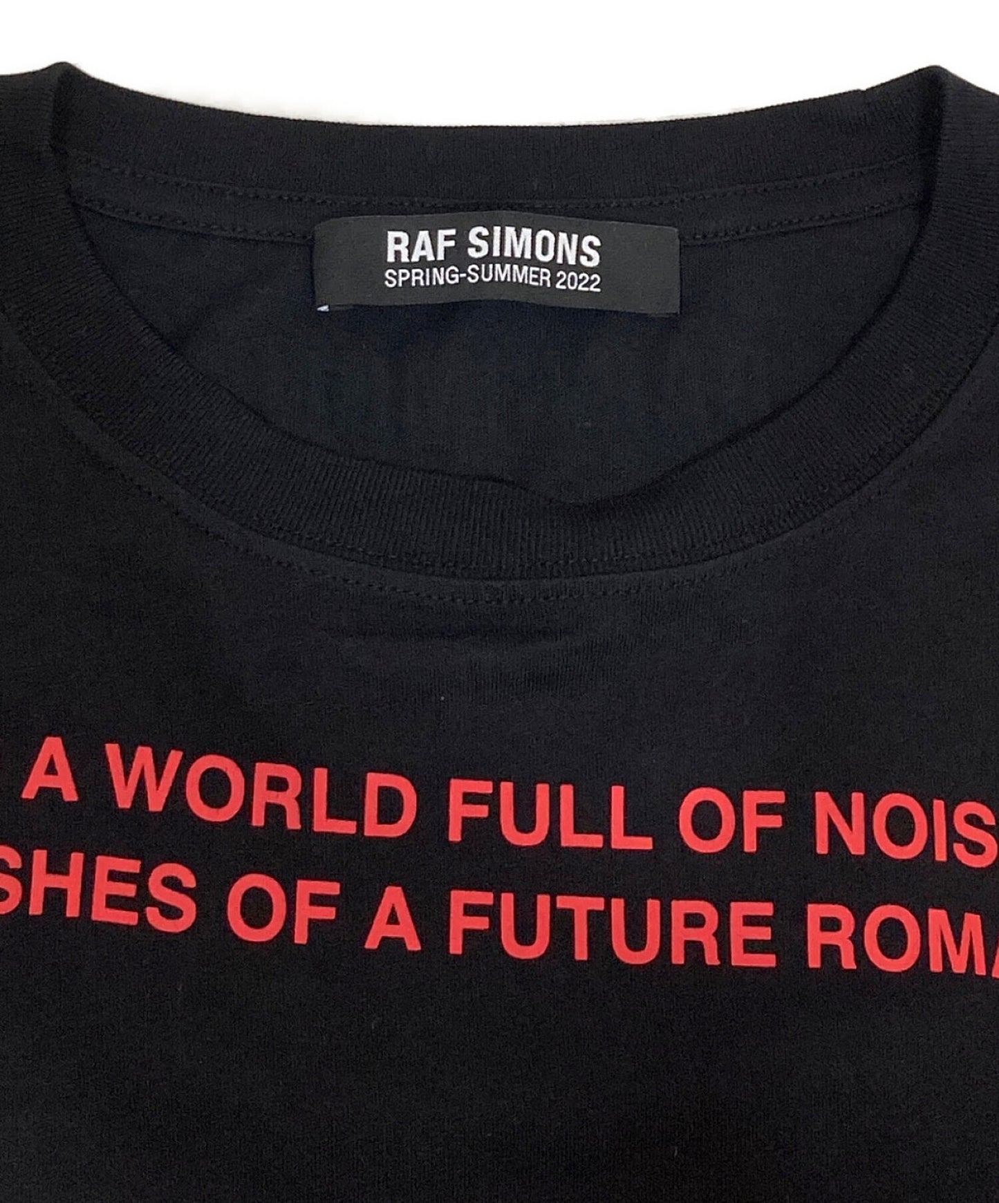 [Pre-owned] RAF SIMONS TOUR Oversized T-shirt 221-M125