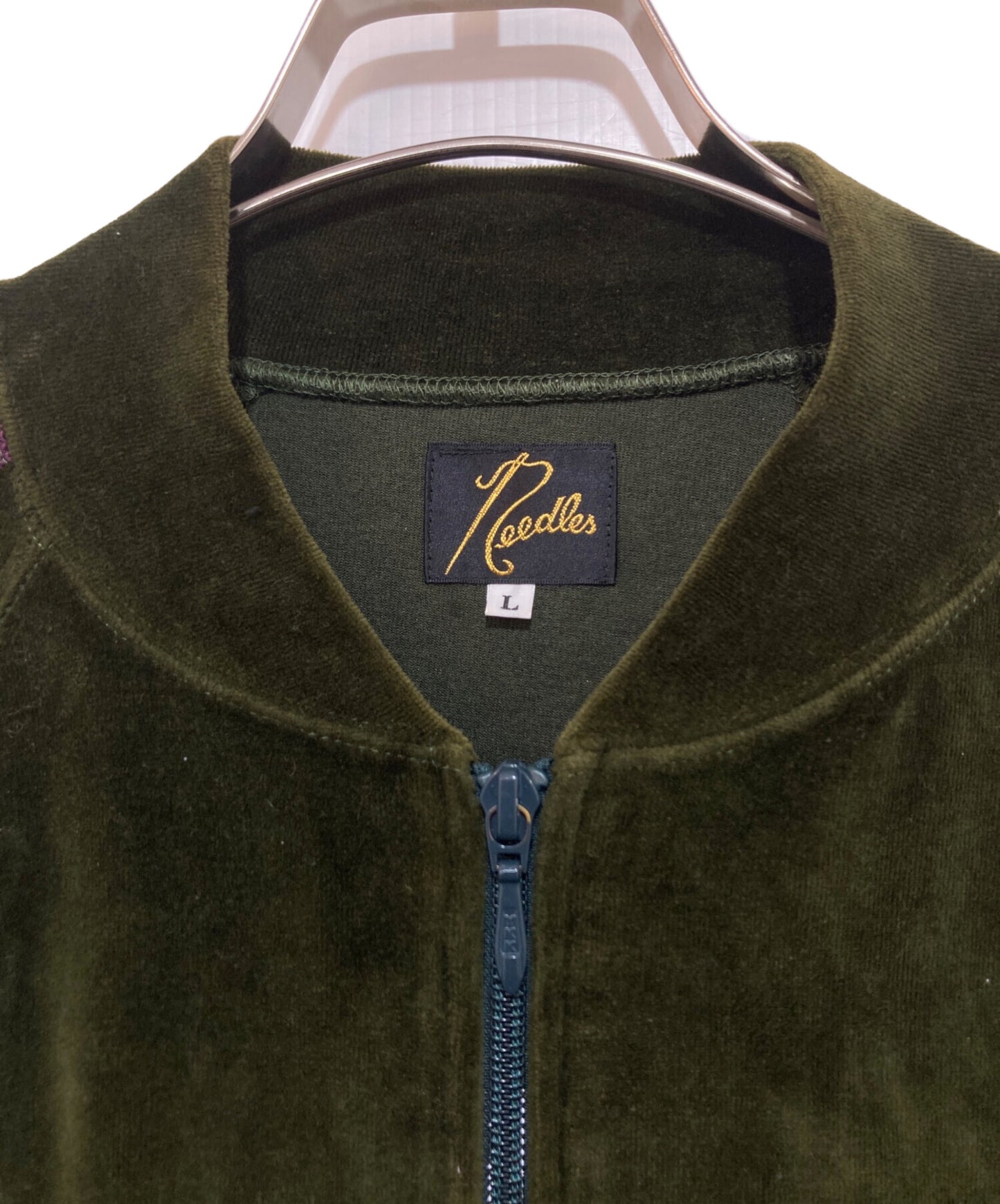 [Pre-owned] Needles Velour Track Jacket JO227.