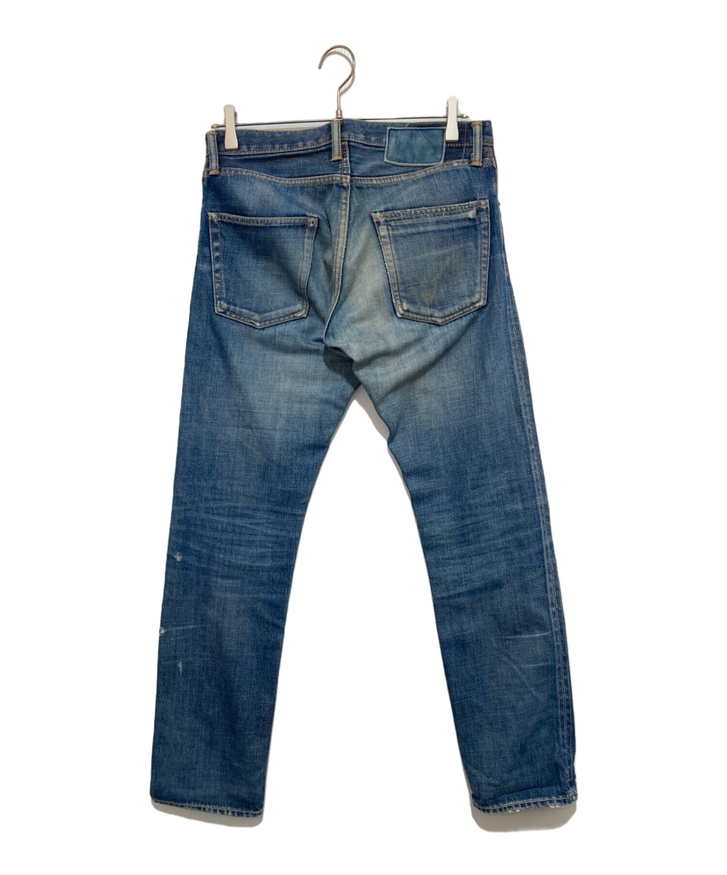 [Pre-owned] VISVIM Damaged denim pants 0116105005024