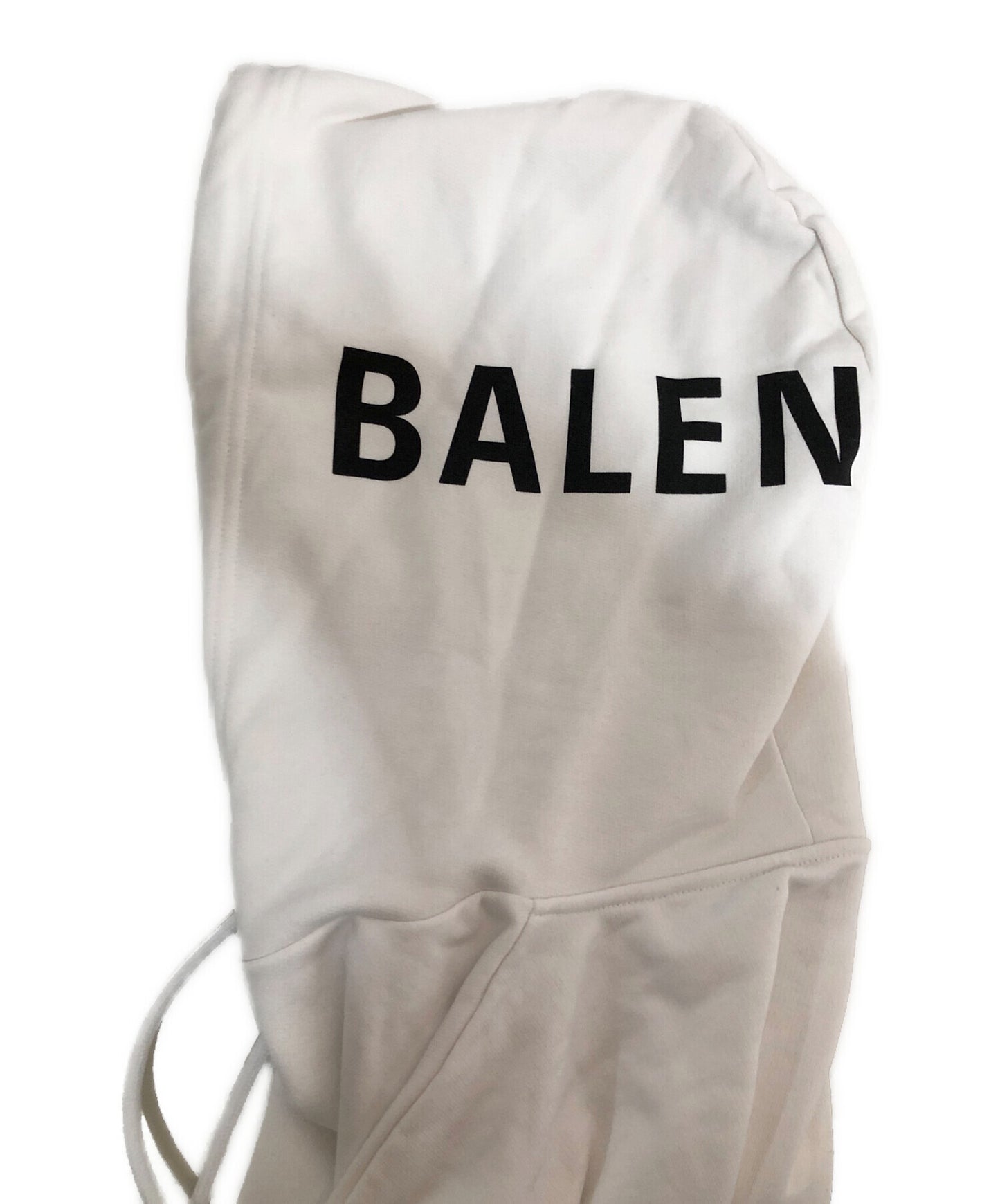 [Pre-owned] BALENCIAGA Hoodie Logo Print Hoodie 528351