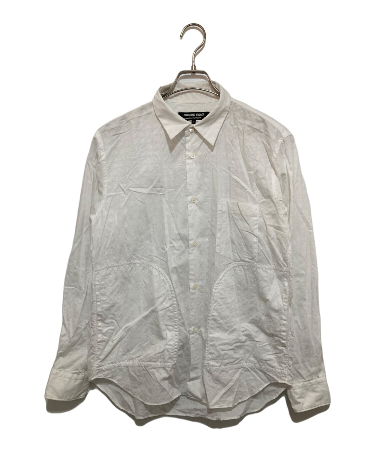 [Pre-owned] COMME des GARCONS HOMME DEUX Jacquard L/S shirt DM-B030