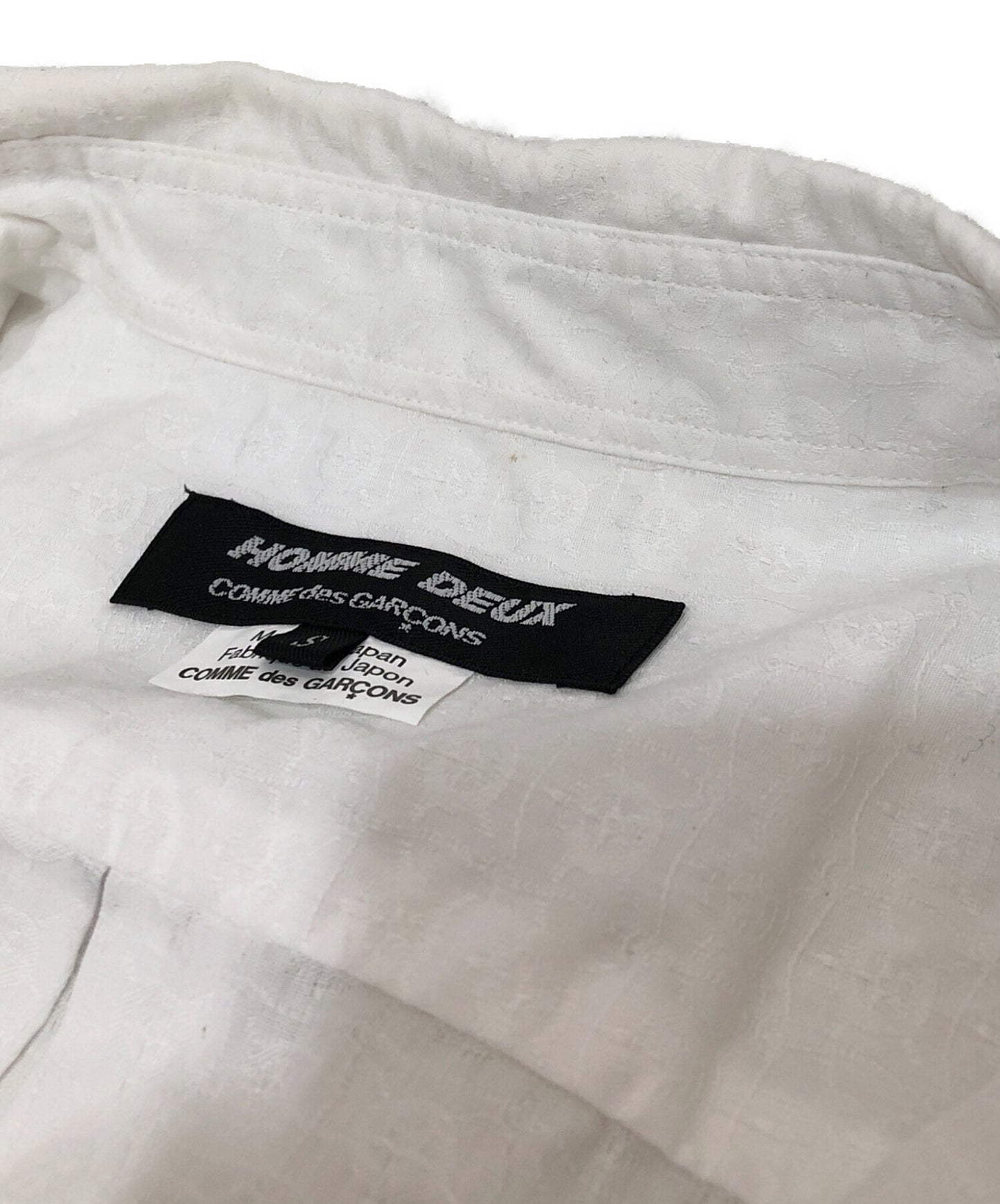 [Pre-owned] COMME des GARCONS HOMME DEUX Jacquard L/S shirt DM-B030