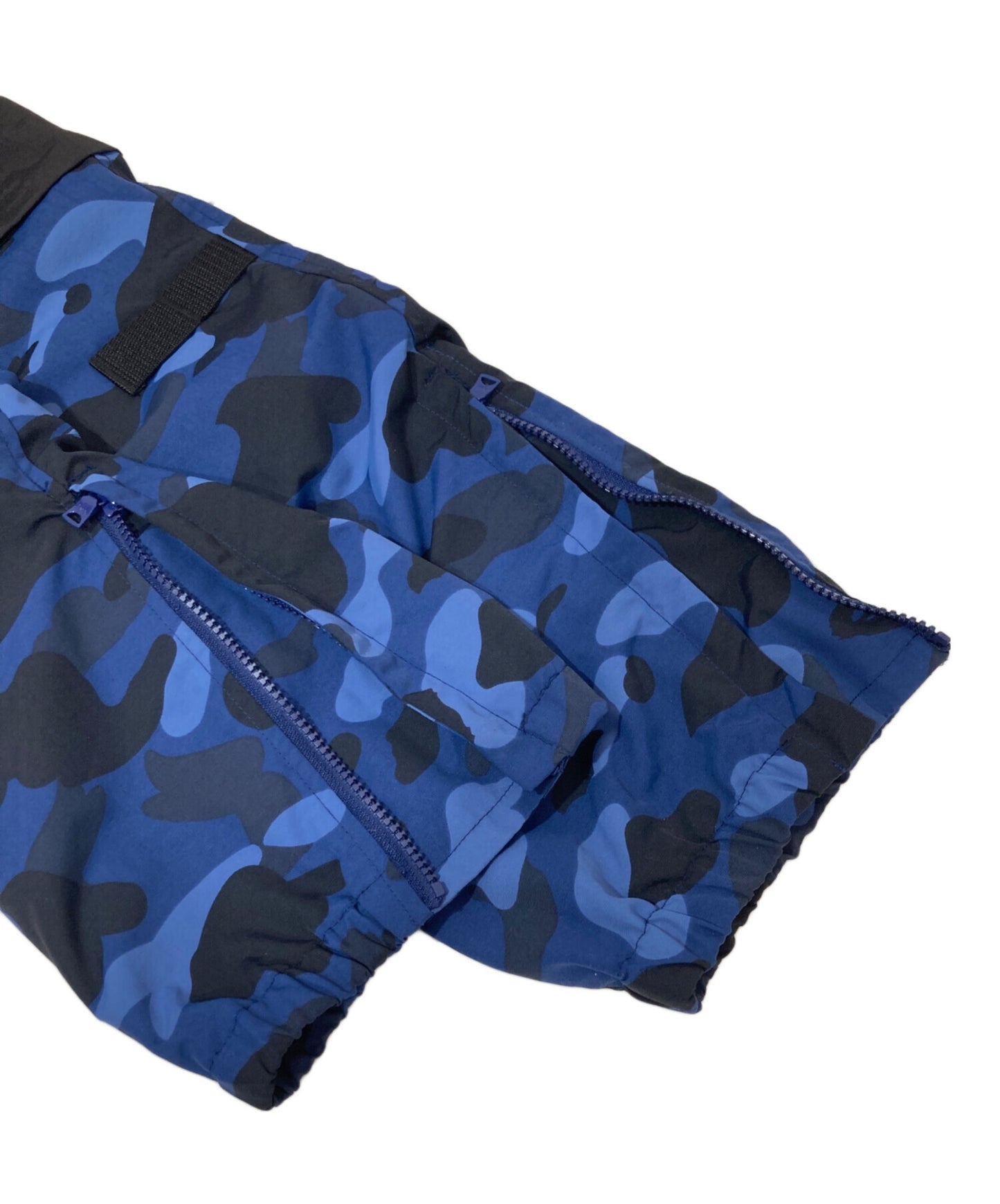 [Pre-owned] A BATHING APE Nylon camo pants Camouflage pattern cargo pants 001PTI301017M